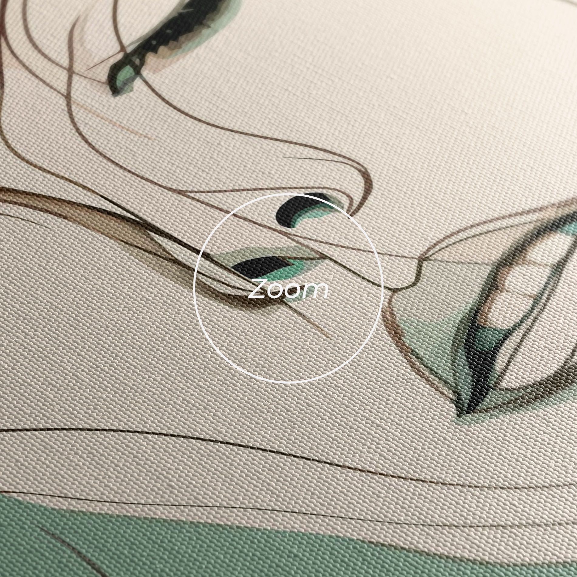 Green White Face mockup 3