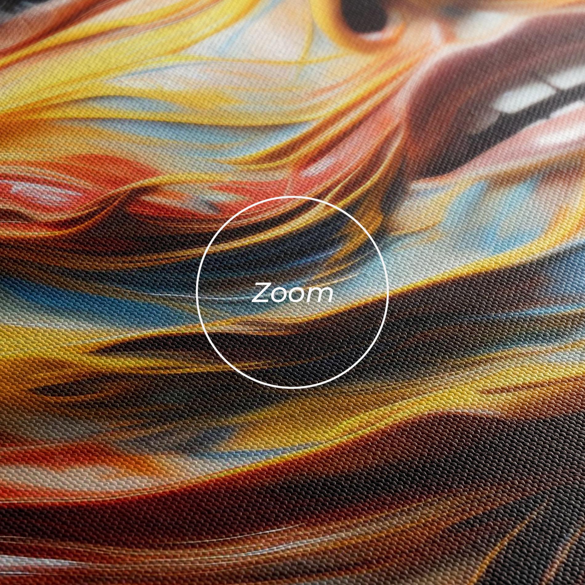 Vászonkép Painted Woman mockup 3