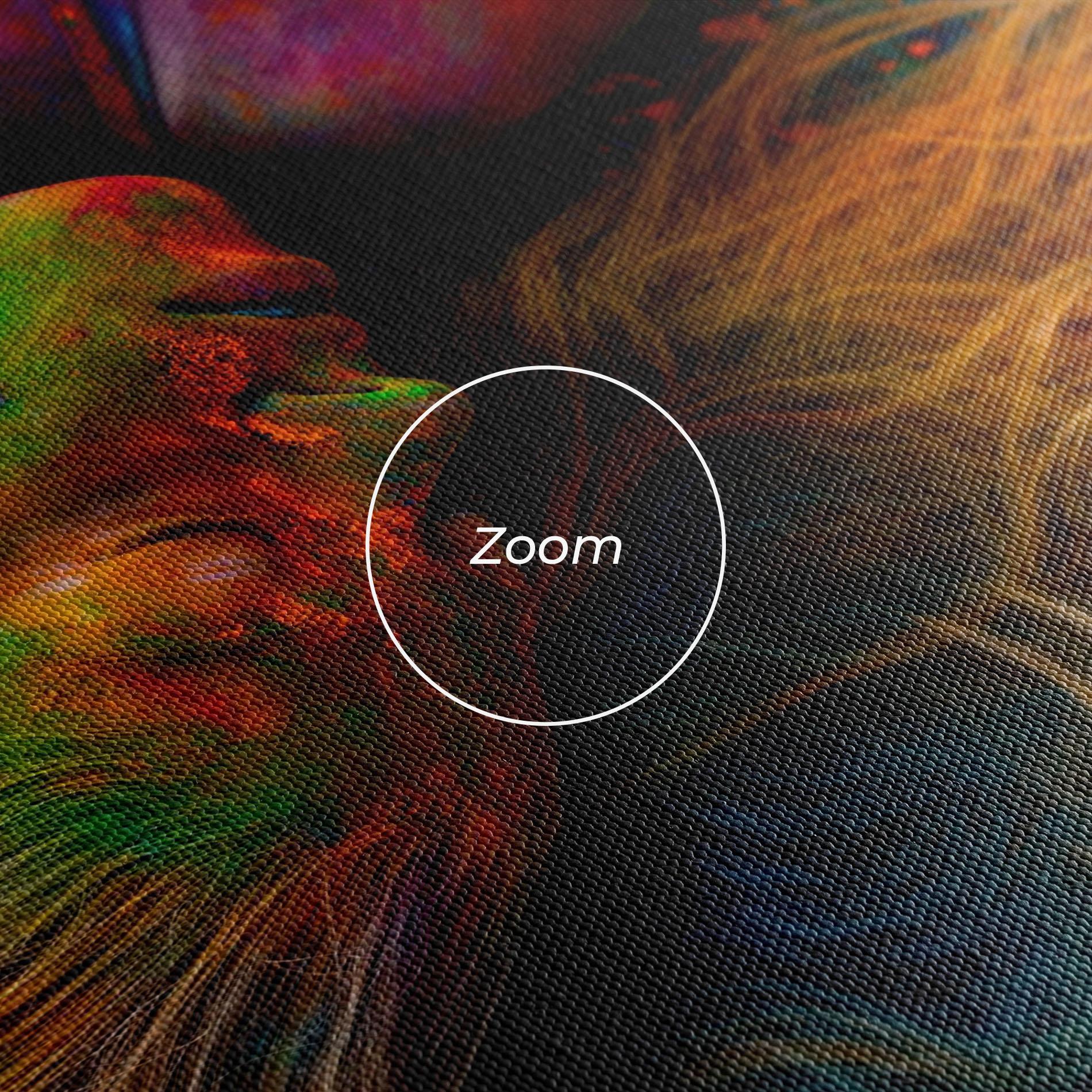 Vászonkép Powder Holi Woman mockup 3