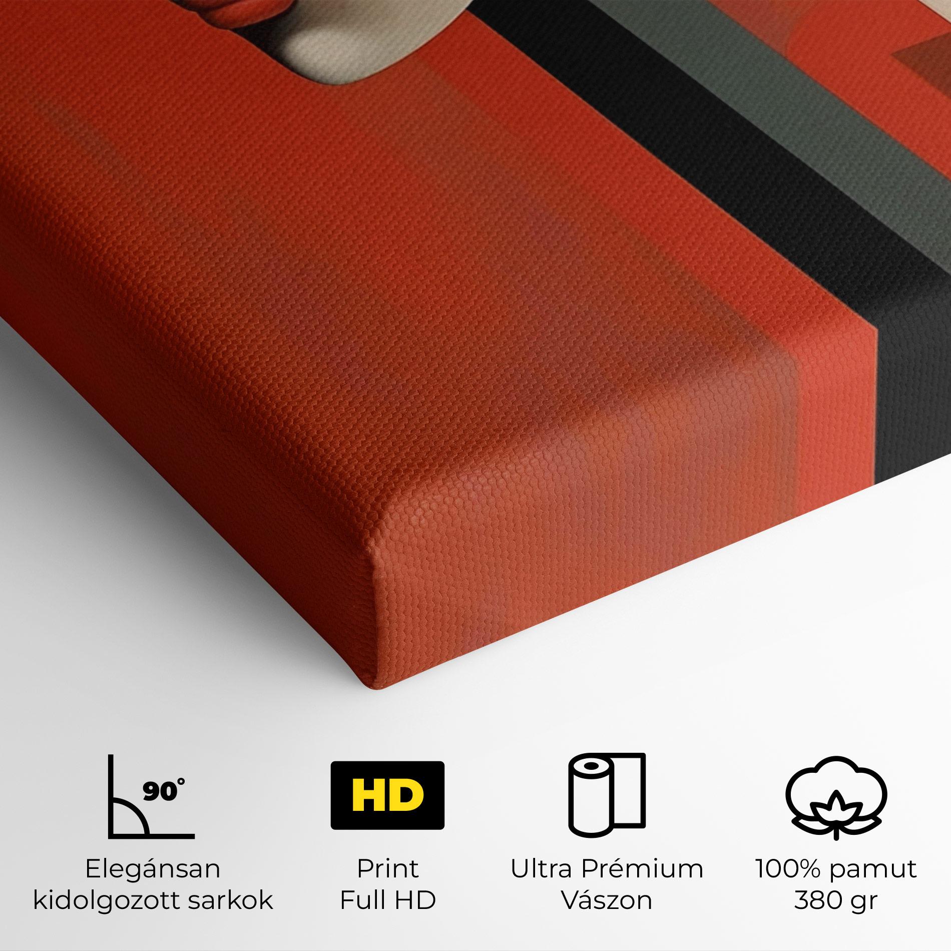 Vászonkép Art Russian Revolution mockup 4