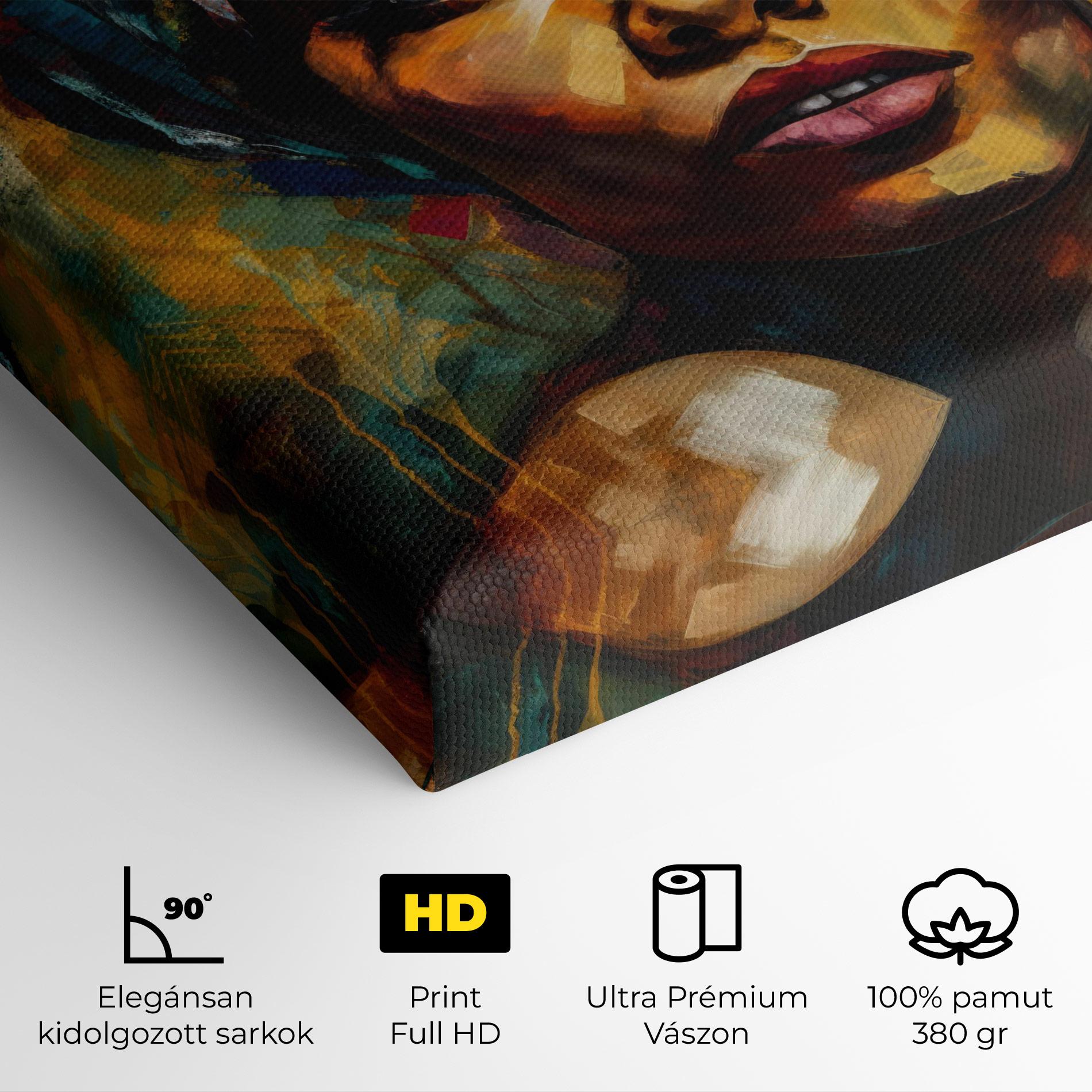 Vászonkép Enigmatic Expression mockup 4