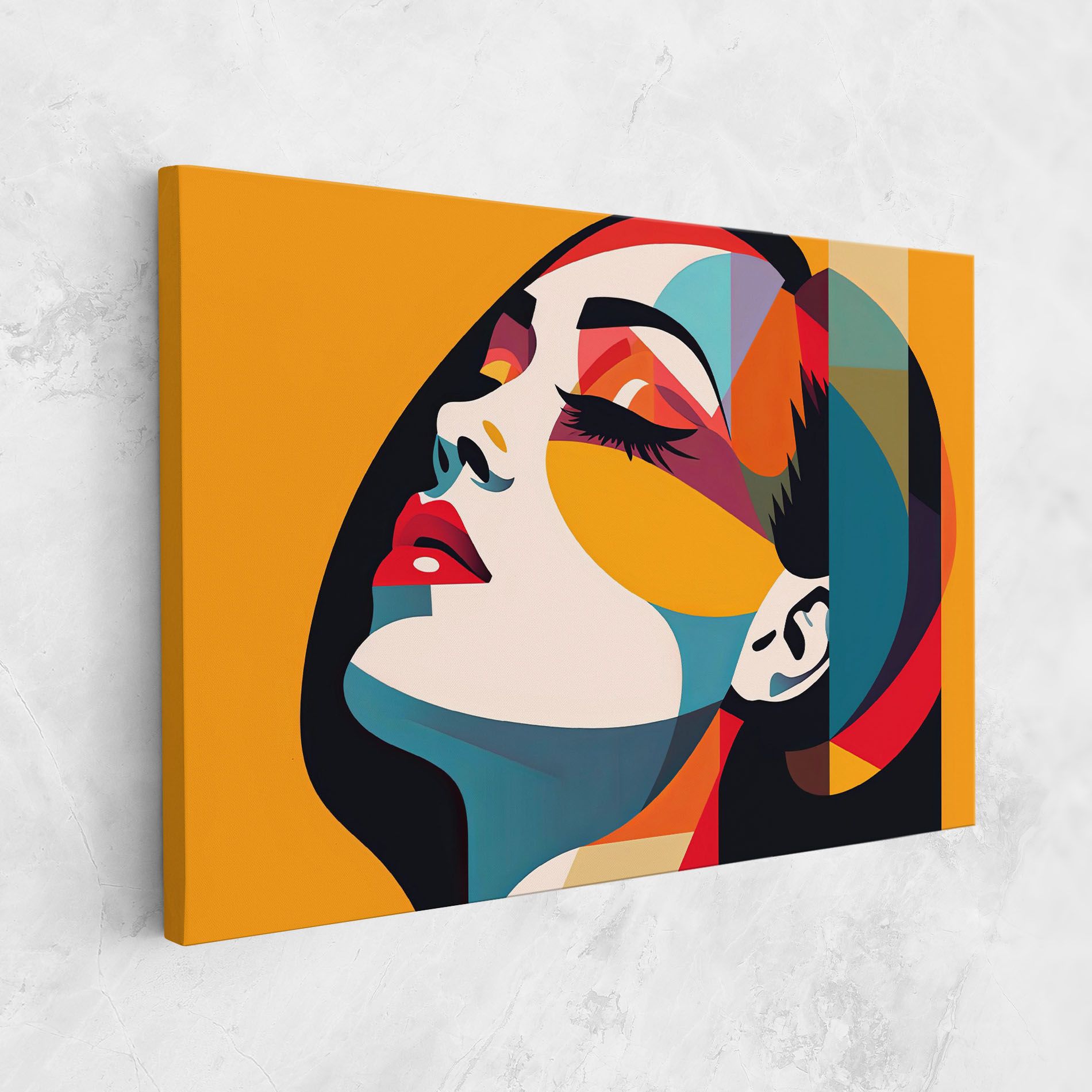 Dreamy Yellow Female mockup 1