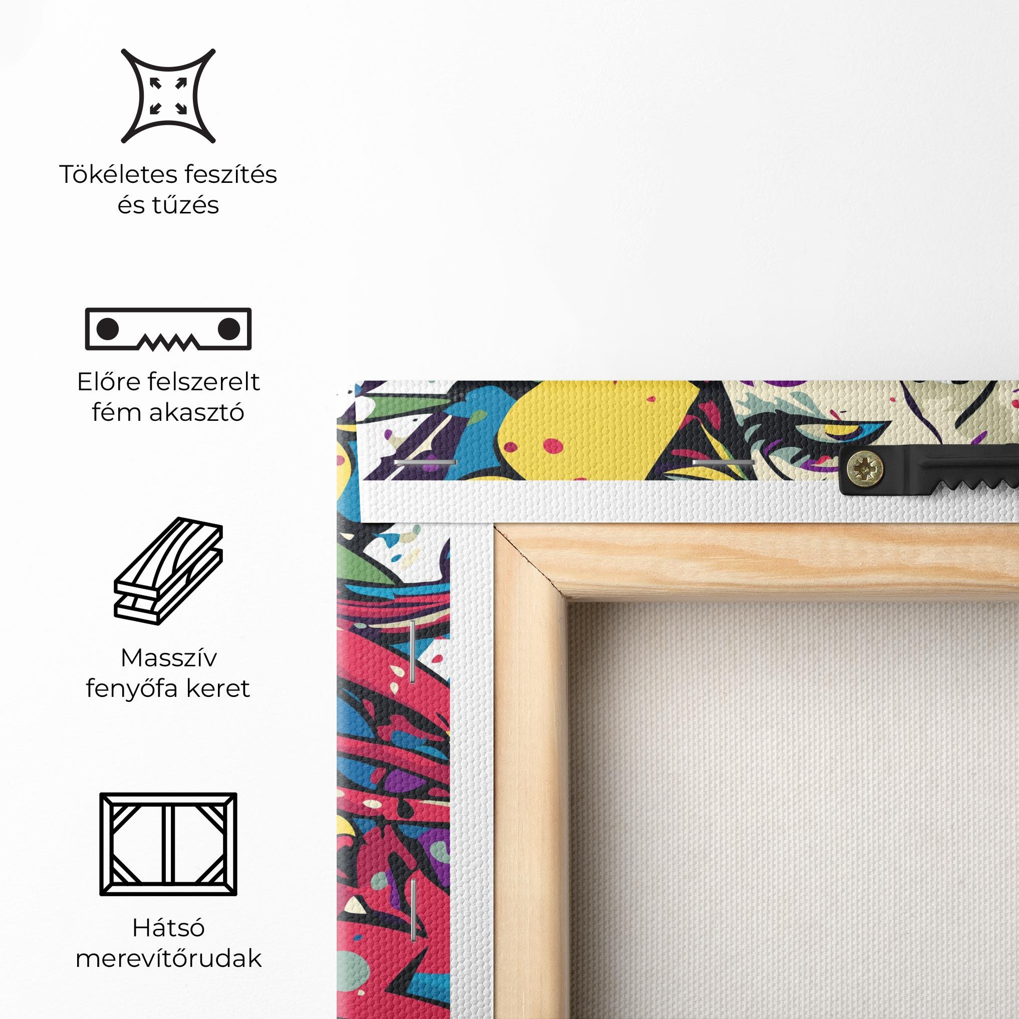 Vászonkép Fictional Woman mockup 5