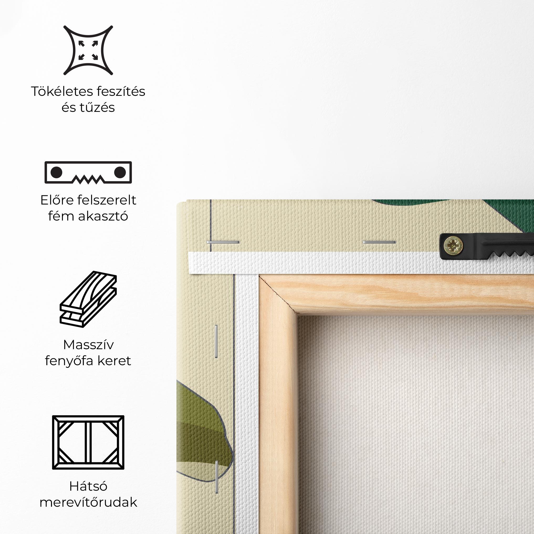 Vászonkép Green Nature Woman mockup 5