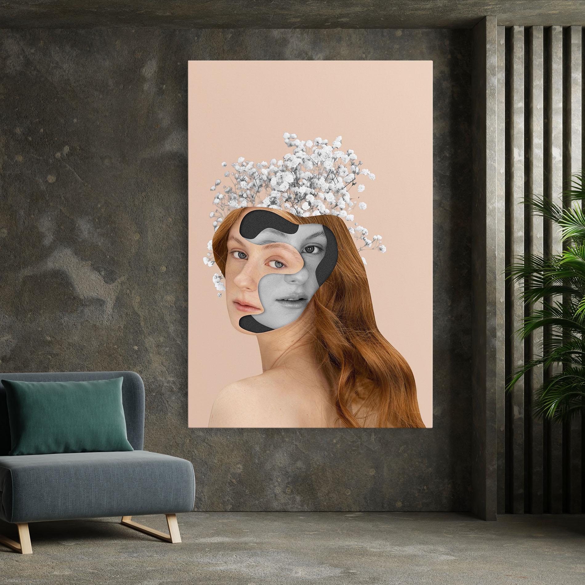 Vászonkép Abstract Combination mockup 7