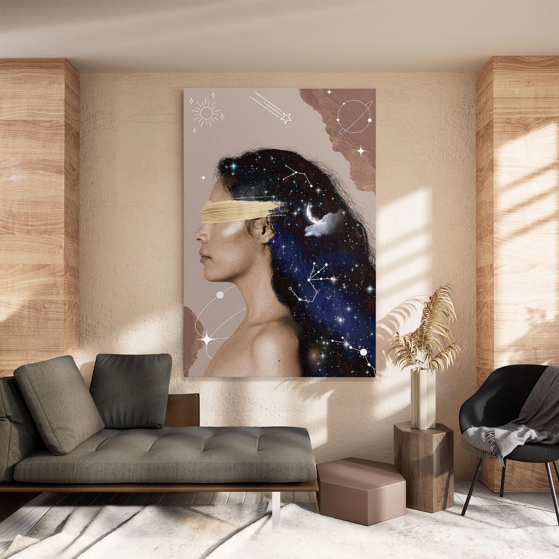 Vászonkép Galaxy Hair mockup 8