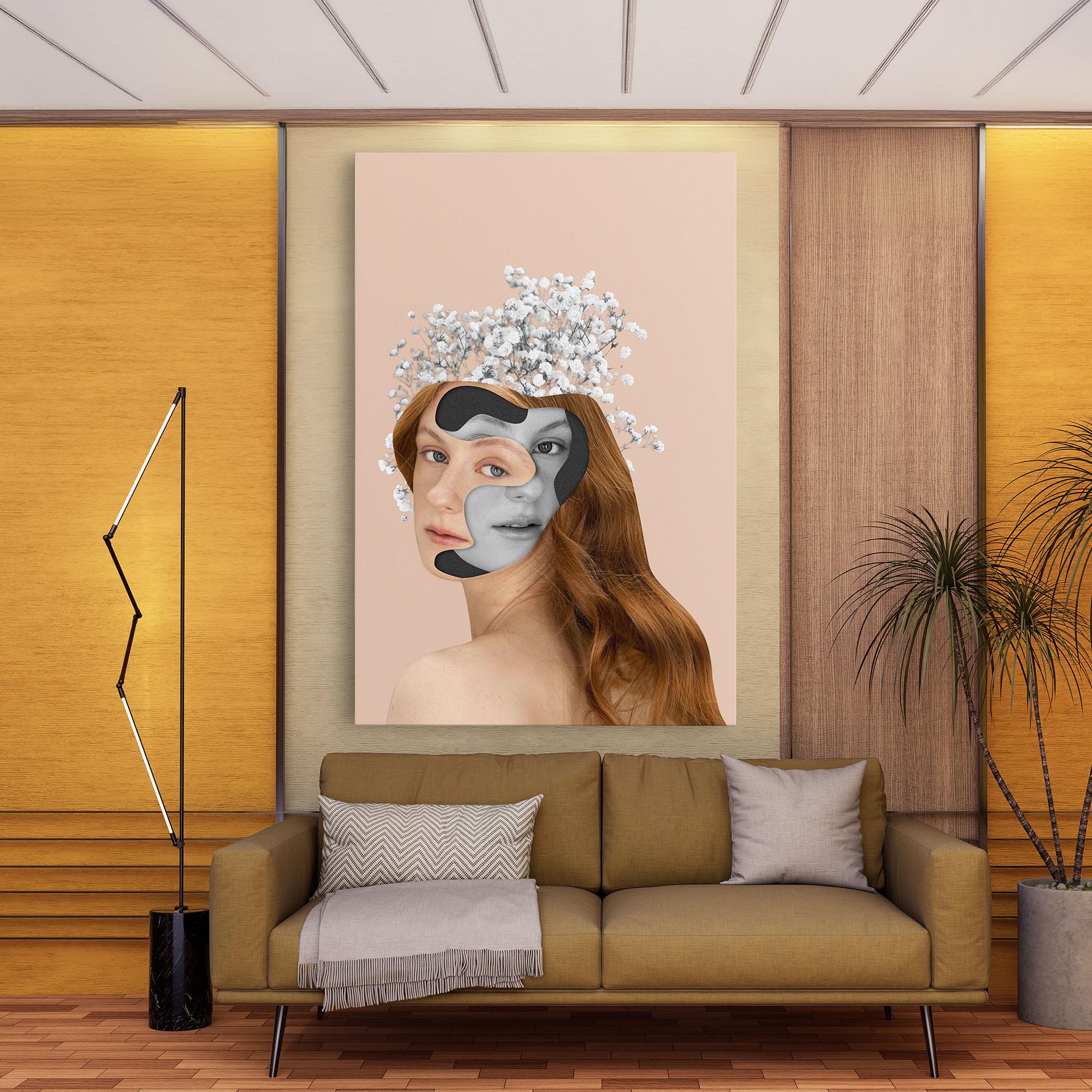 Vászonkép Abstract Combination mockup 9