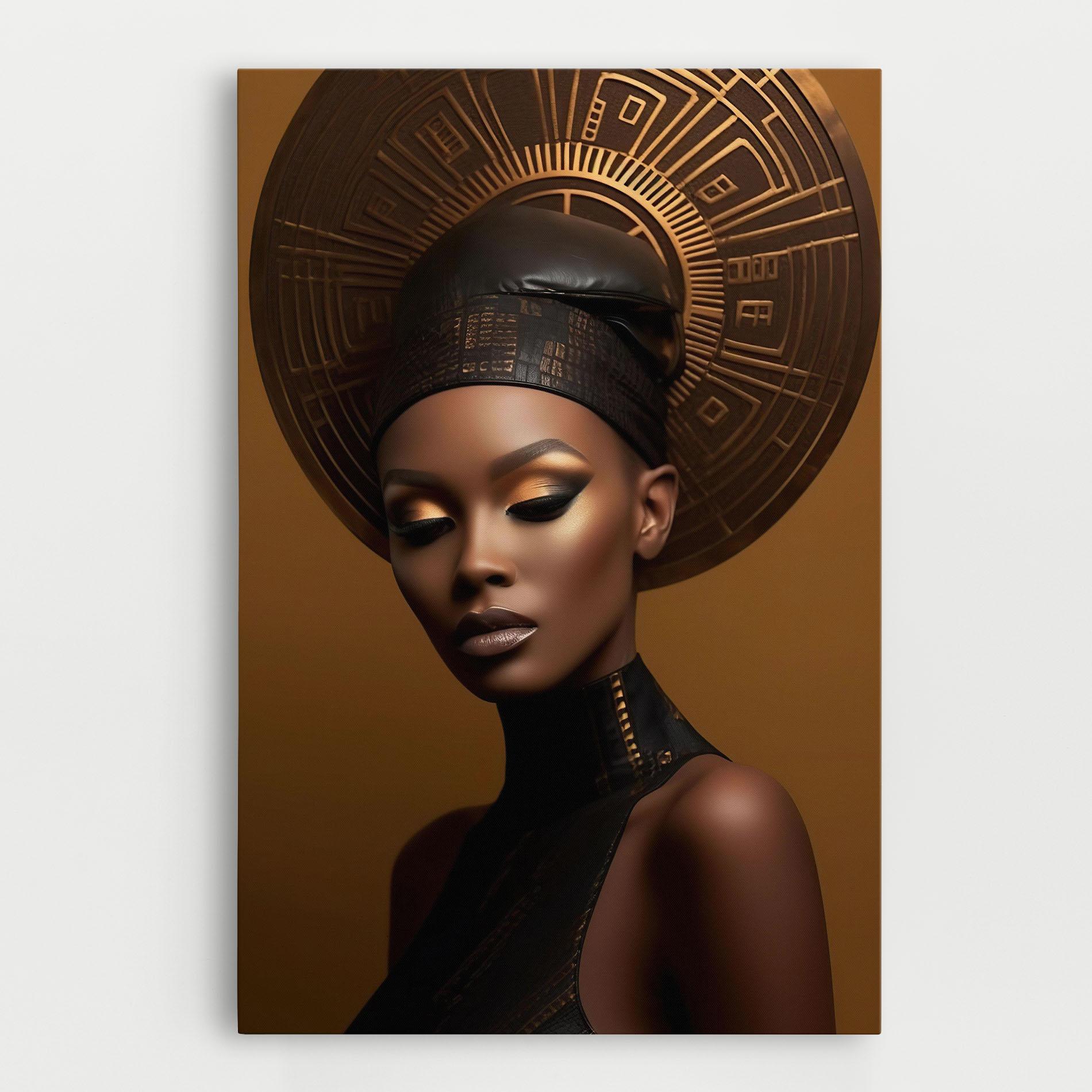 Vászonkép African Abstract Art mockup 0