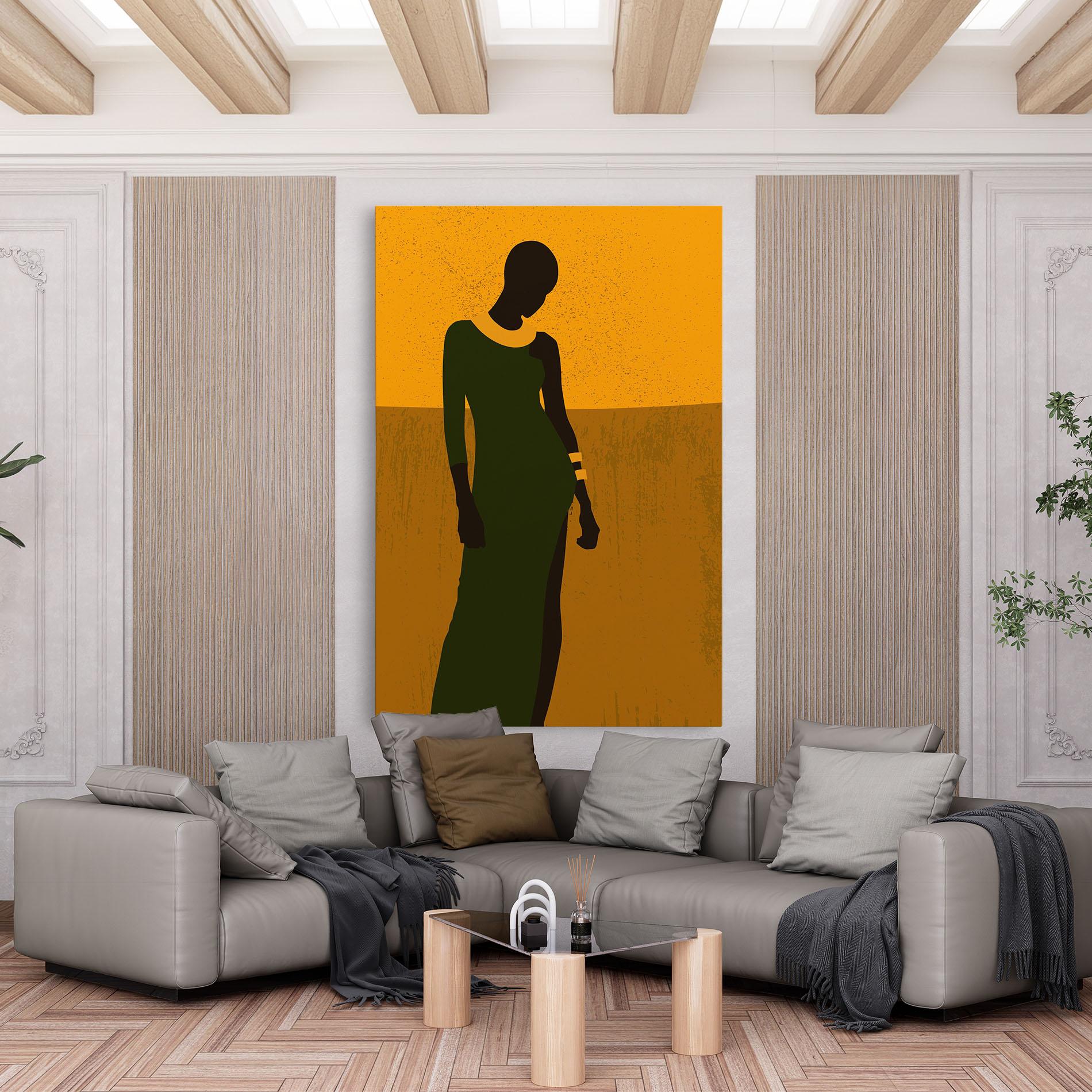 Vászonkép African Dress mockup 6