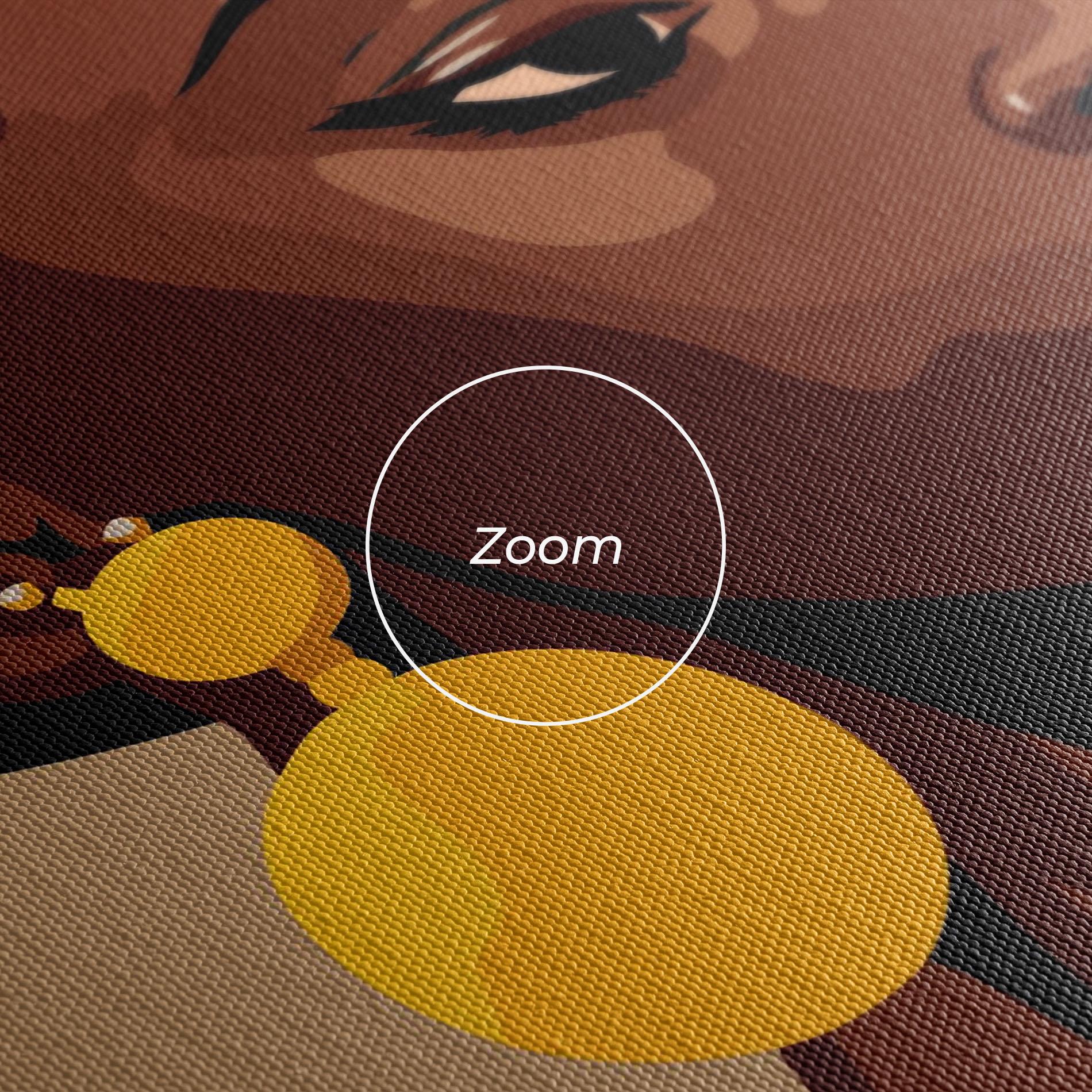 Vászonkép African Earrings mockup 3