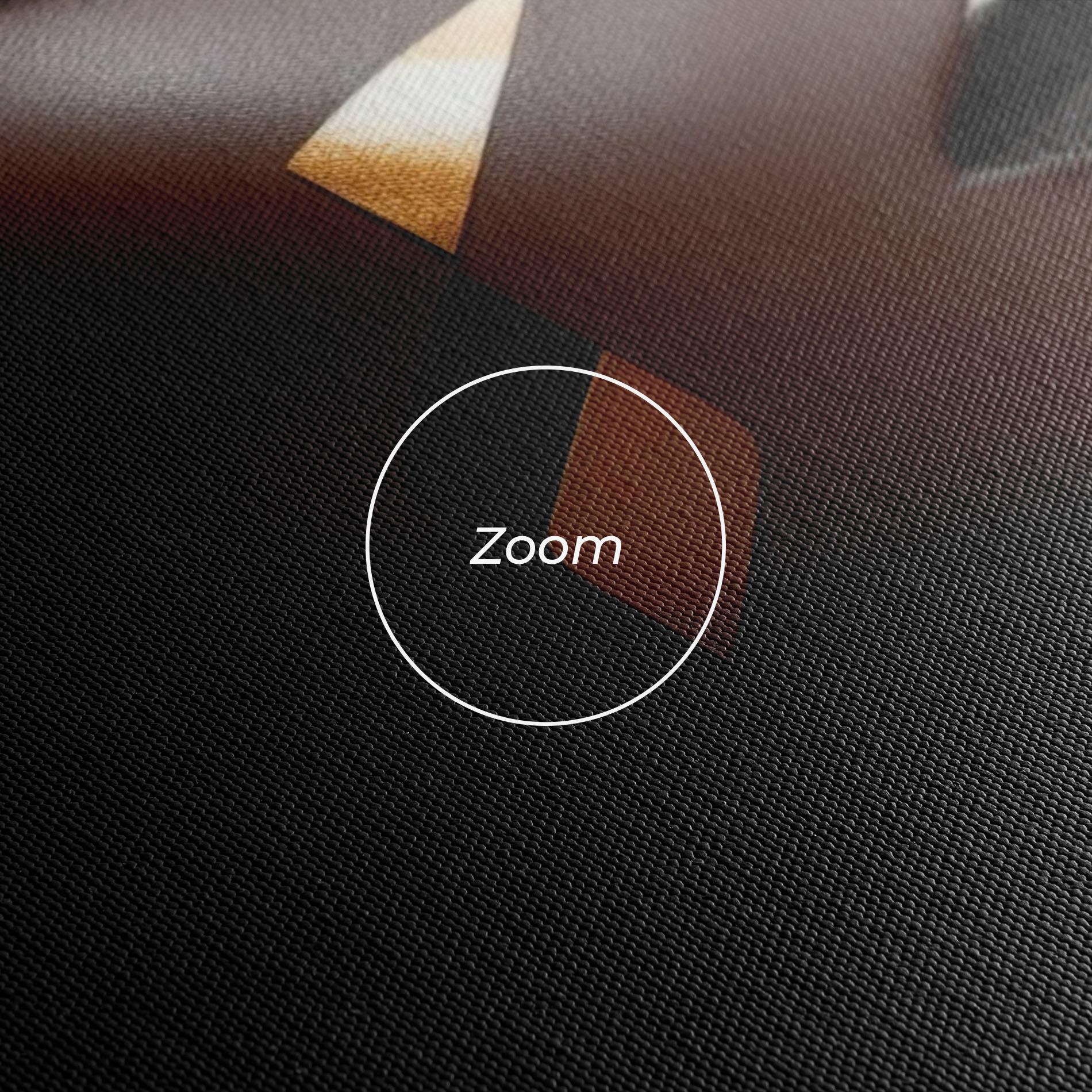 Vászonkép African Woman On Orange mockup 3