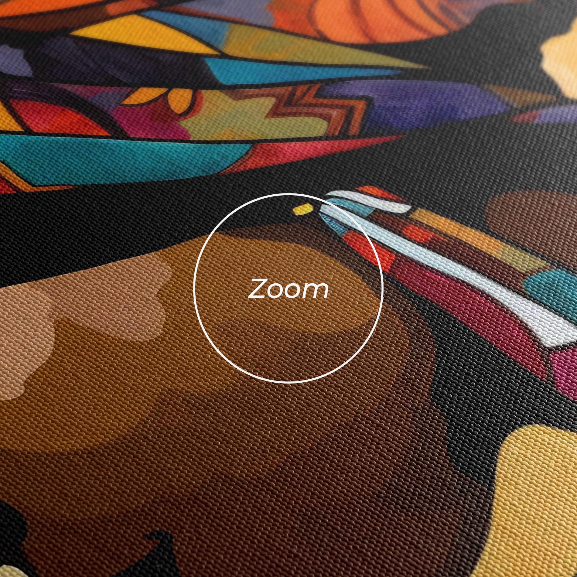 Vászonkép Headscarf Pretty Woman mockup 3