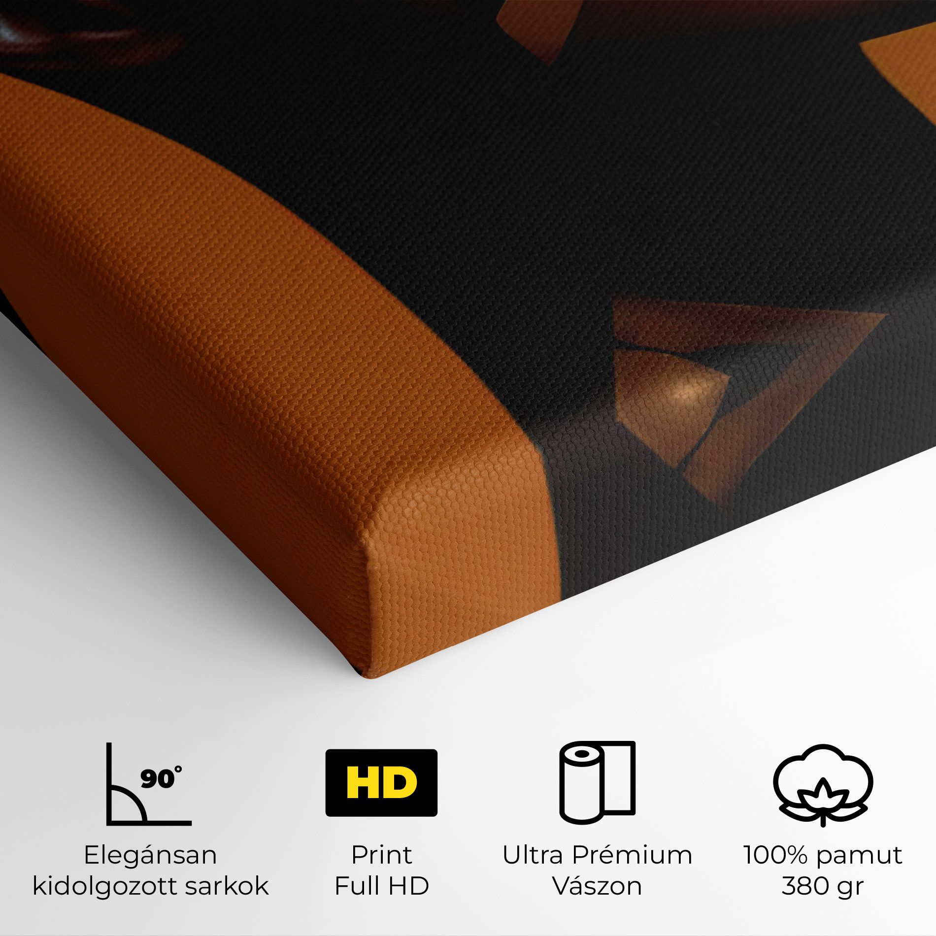 African Woman On Orange mockup 4