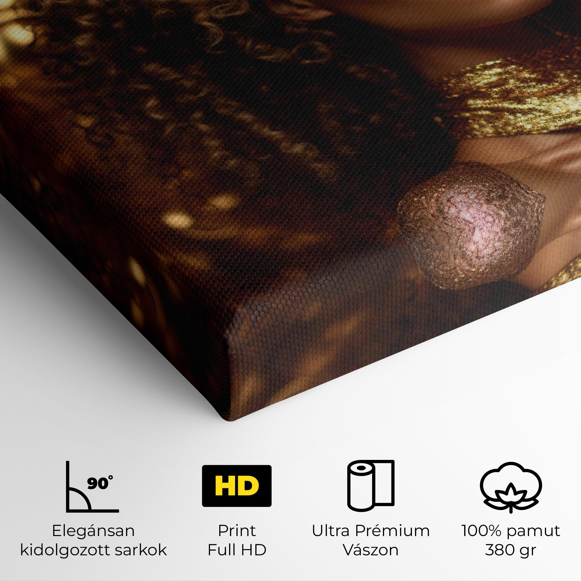 Vászonkép Radiant Bronze Goddess mockup 4