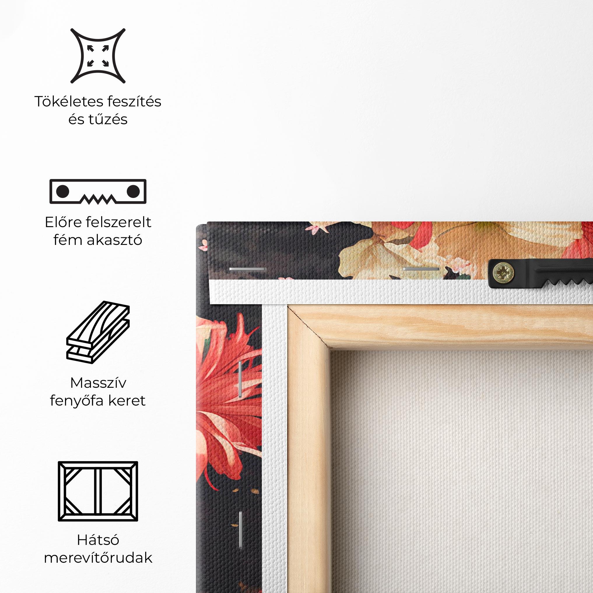 Vászonkép African Flower Woman mockup 5