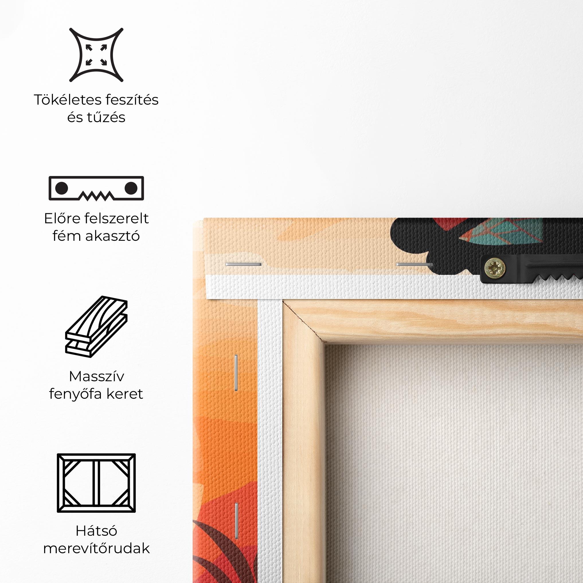 Vászonkép African Lady Art mockup 5