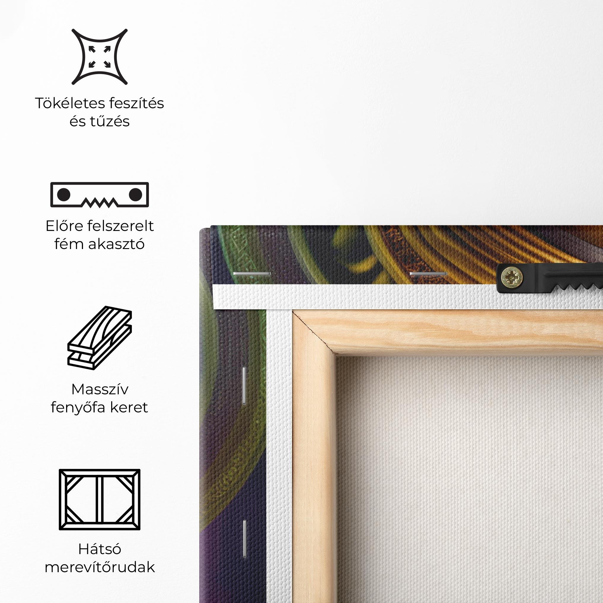 Vászonkép Golden Crown Woman mockup 5