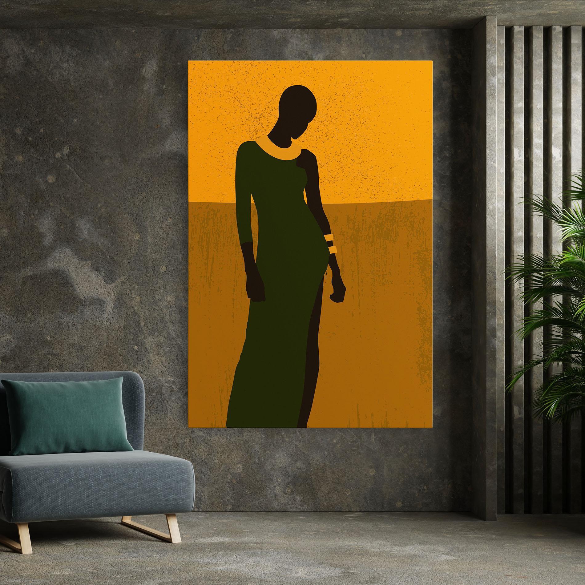 Vászonkép African Dress mockup 7