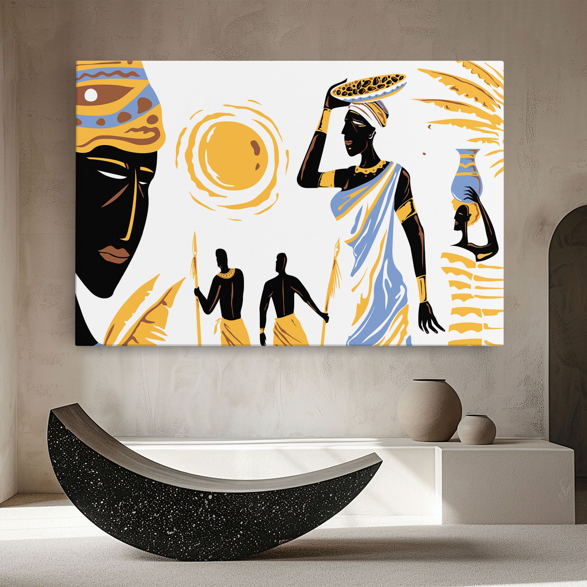 African Drawing mockup 8