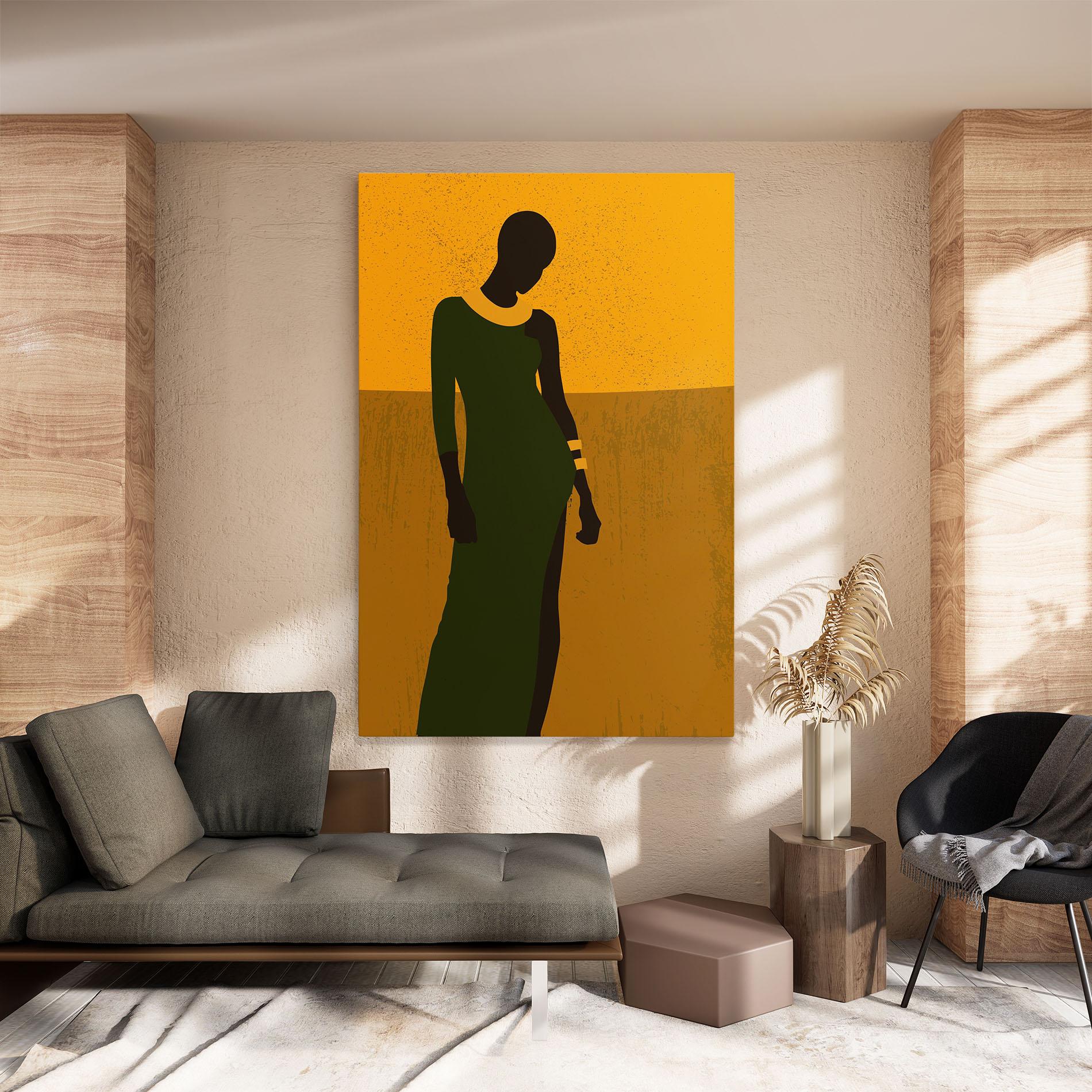 Vászonkép African Dress mockup 8