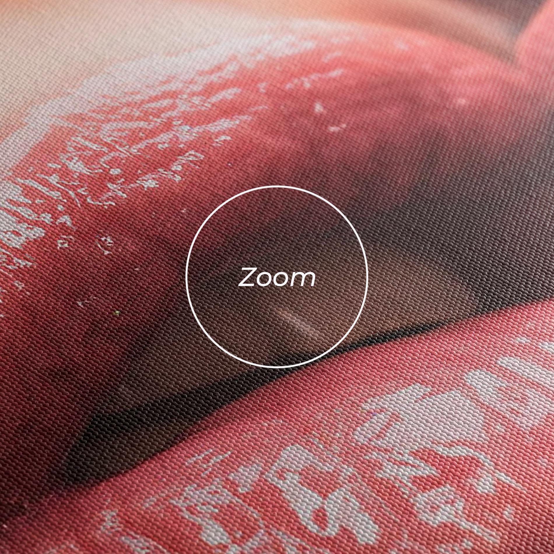 Vászonkép Beautiful Lips mockup 3