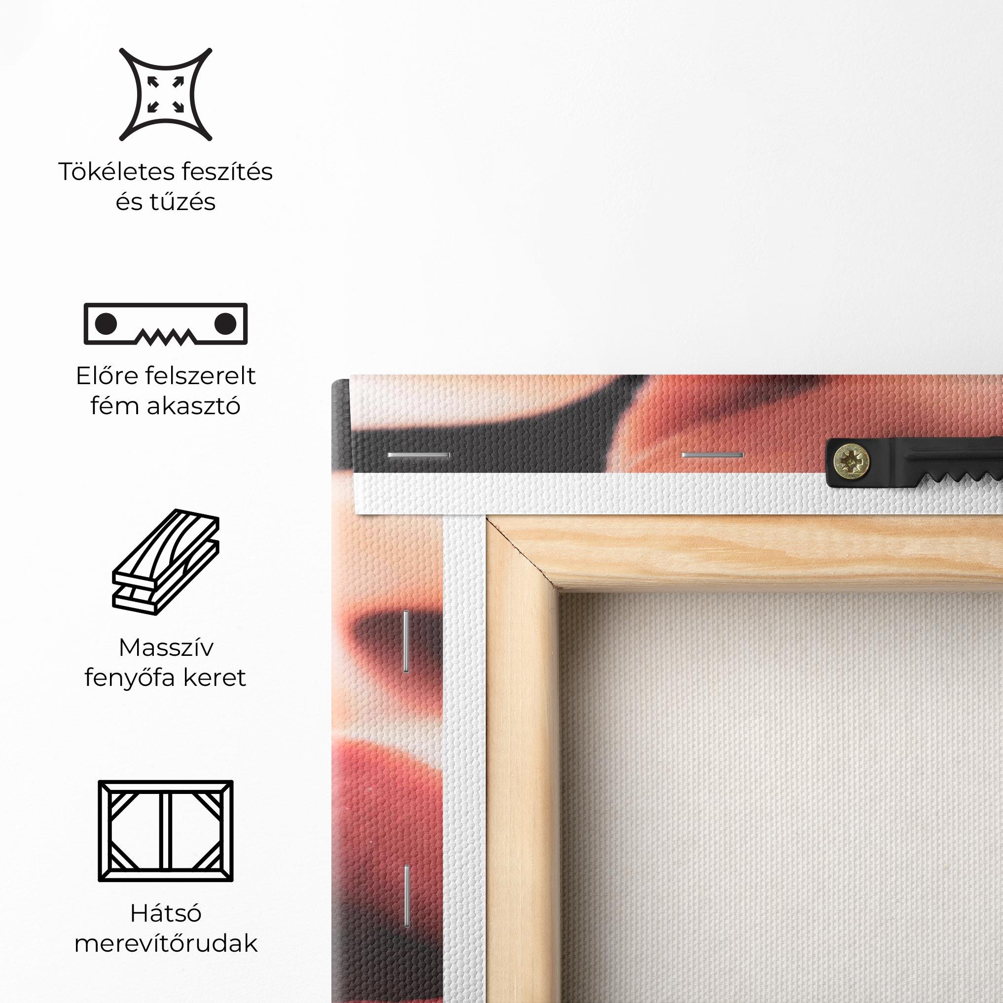 Vászonkép Beautiful Lips mockup 5