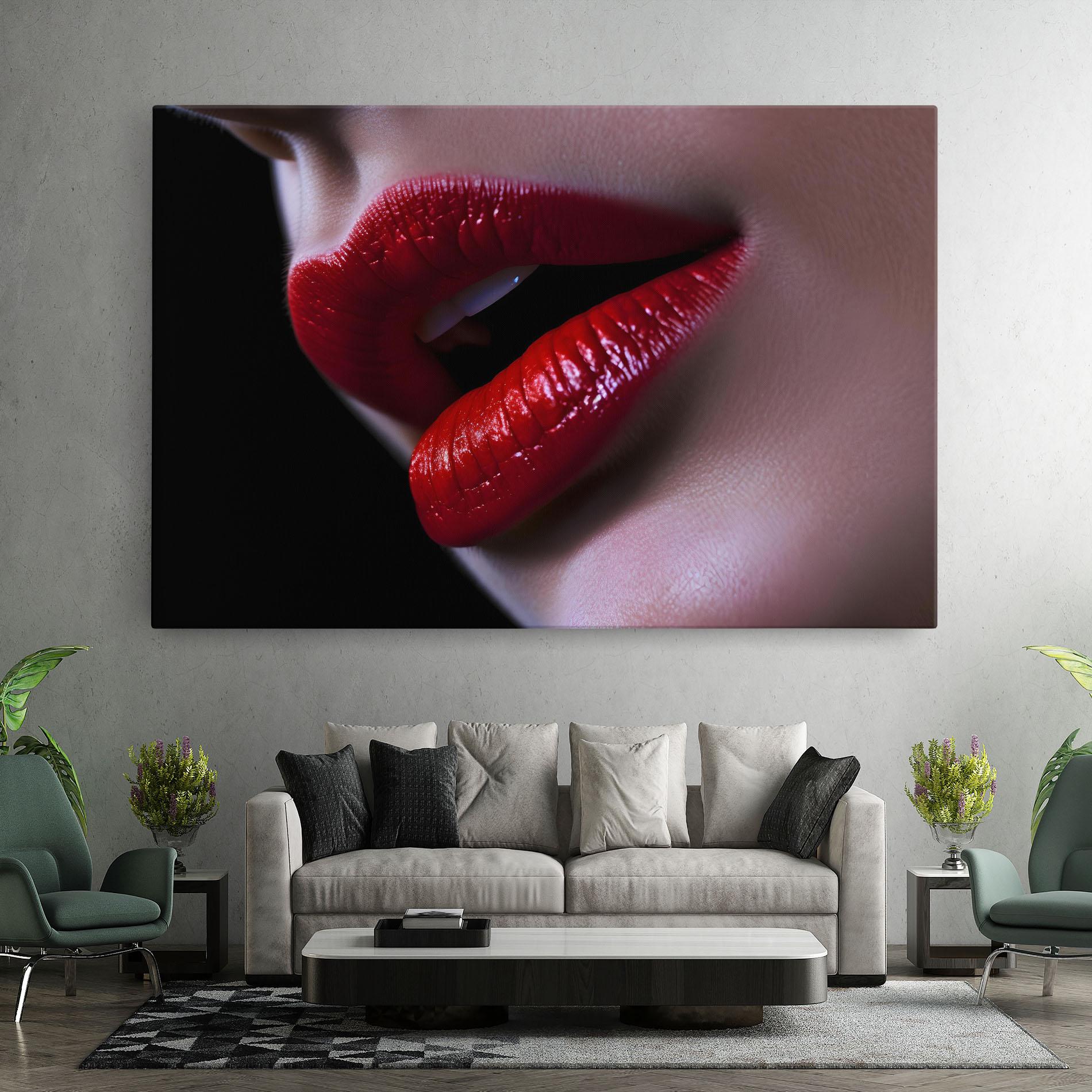 Vászonkép Close Up Woman mockup 7