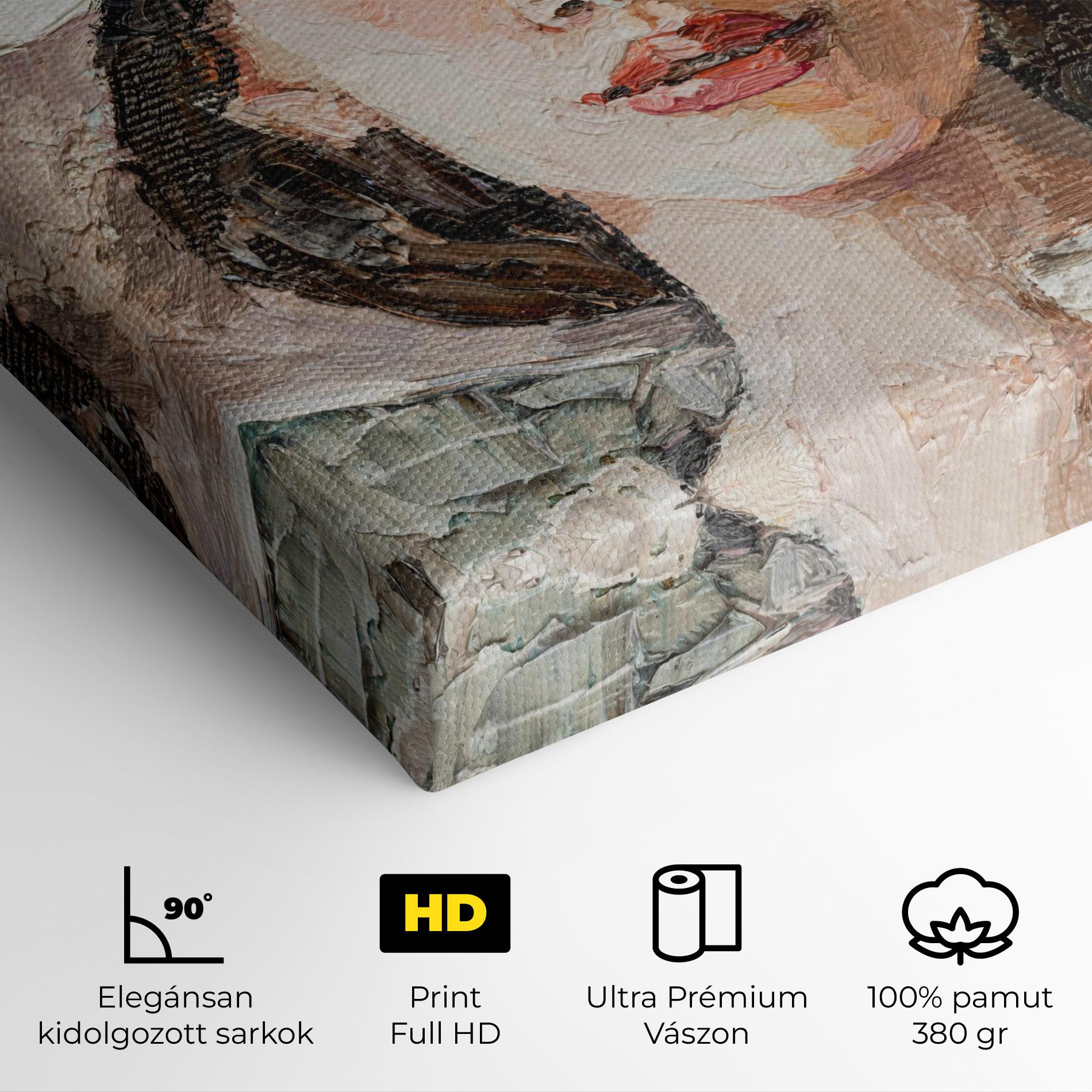 Vászonkép White Lady mockup 4