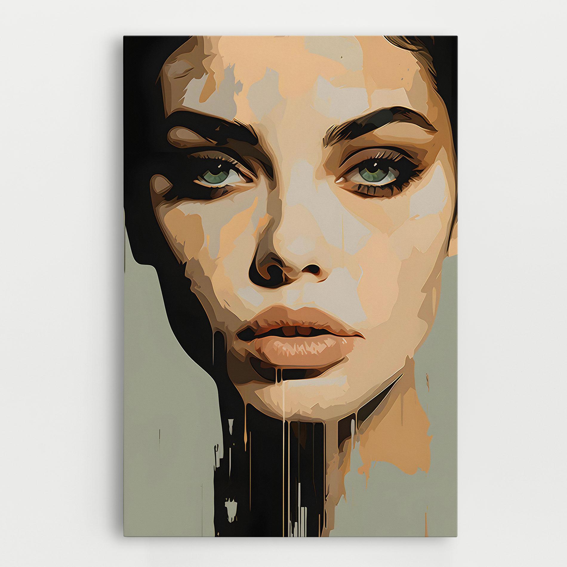 Vászonkép Apologetic Face mockup 0