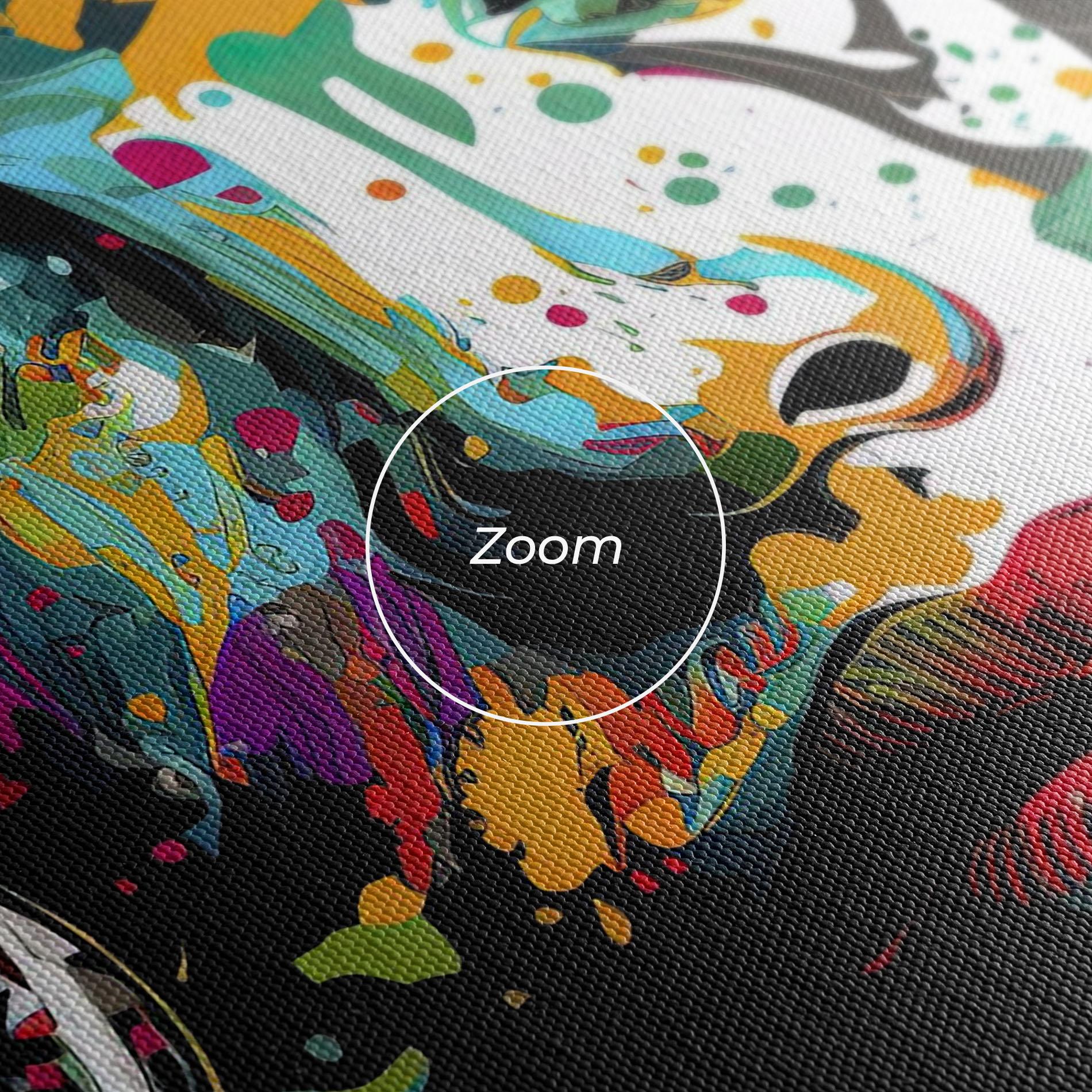 Vászonkép Abstract Stylish Portrait mockup 3