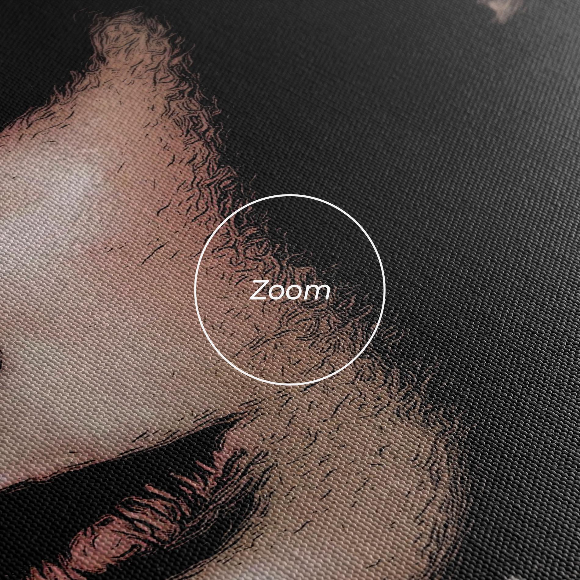 Vászonkép Big Eyes Portrait mockup 3