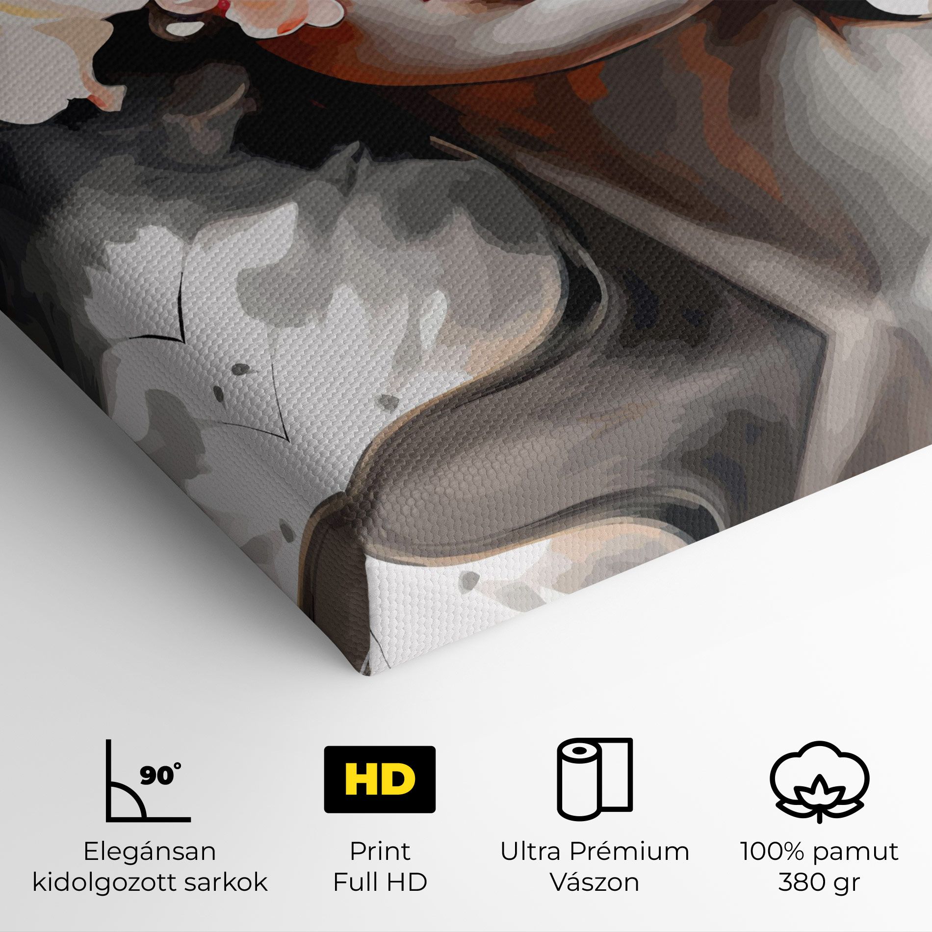 Yellow Flower Portrait mockup 4