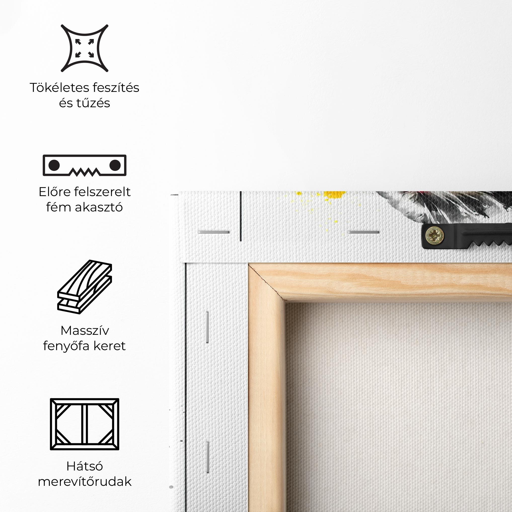 Vászonkép Ink Splash Portrait mockup 5