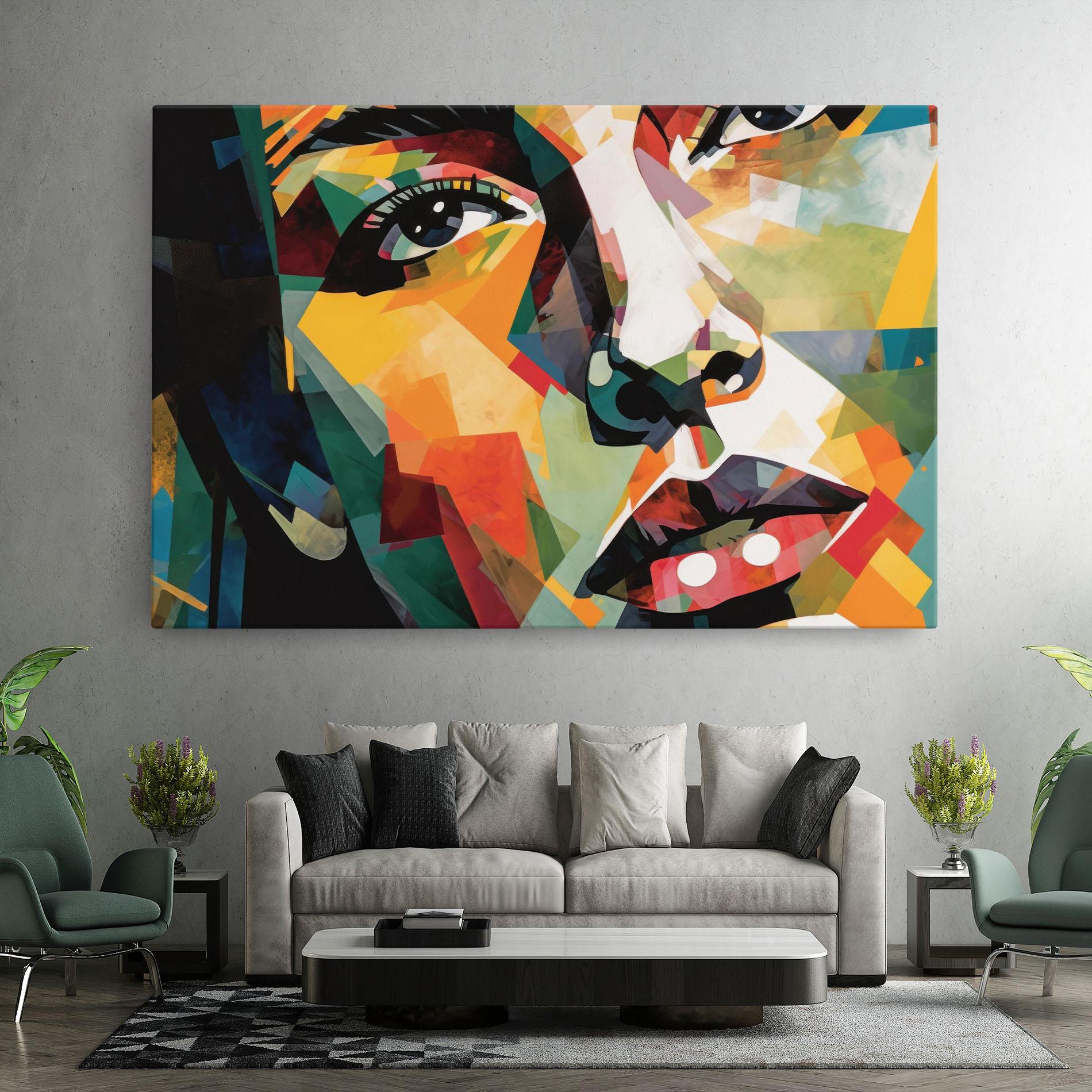 Vászonkép Neoexpressionism mockup 7