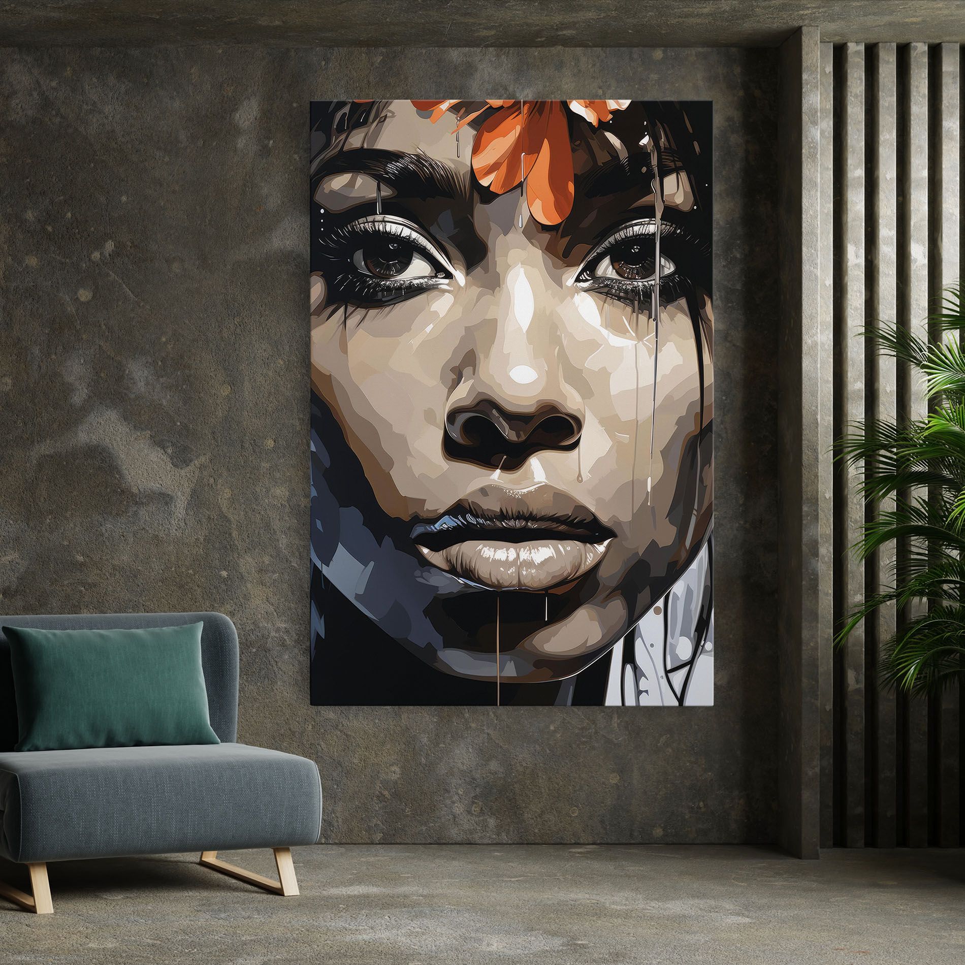 Pretty Girl Portrait mockup 7