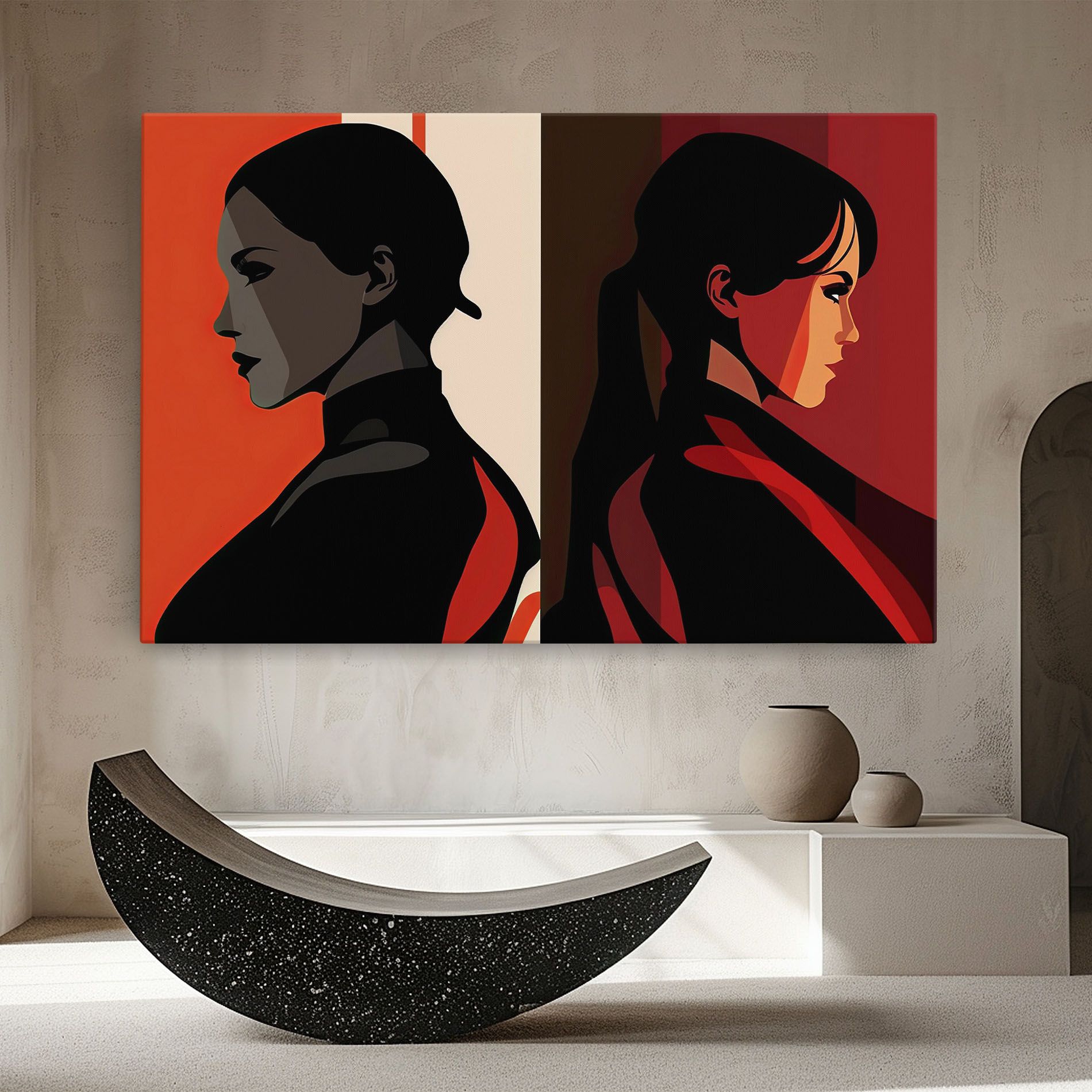 Graphical Portrait mockup 8