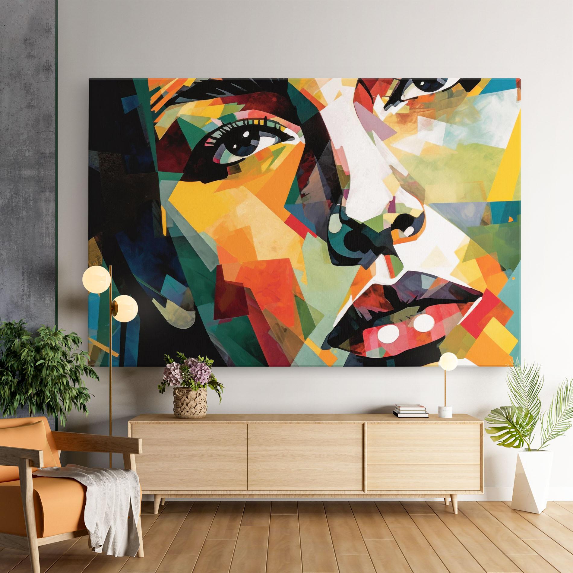 Vászonkép Neoexpressionism mockup 9