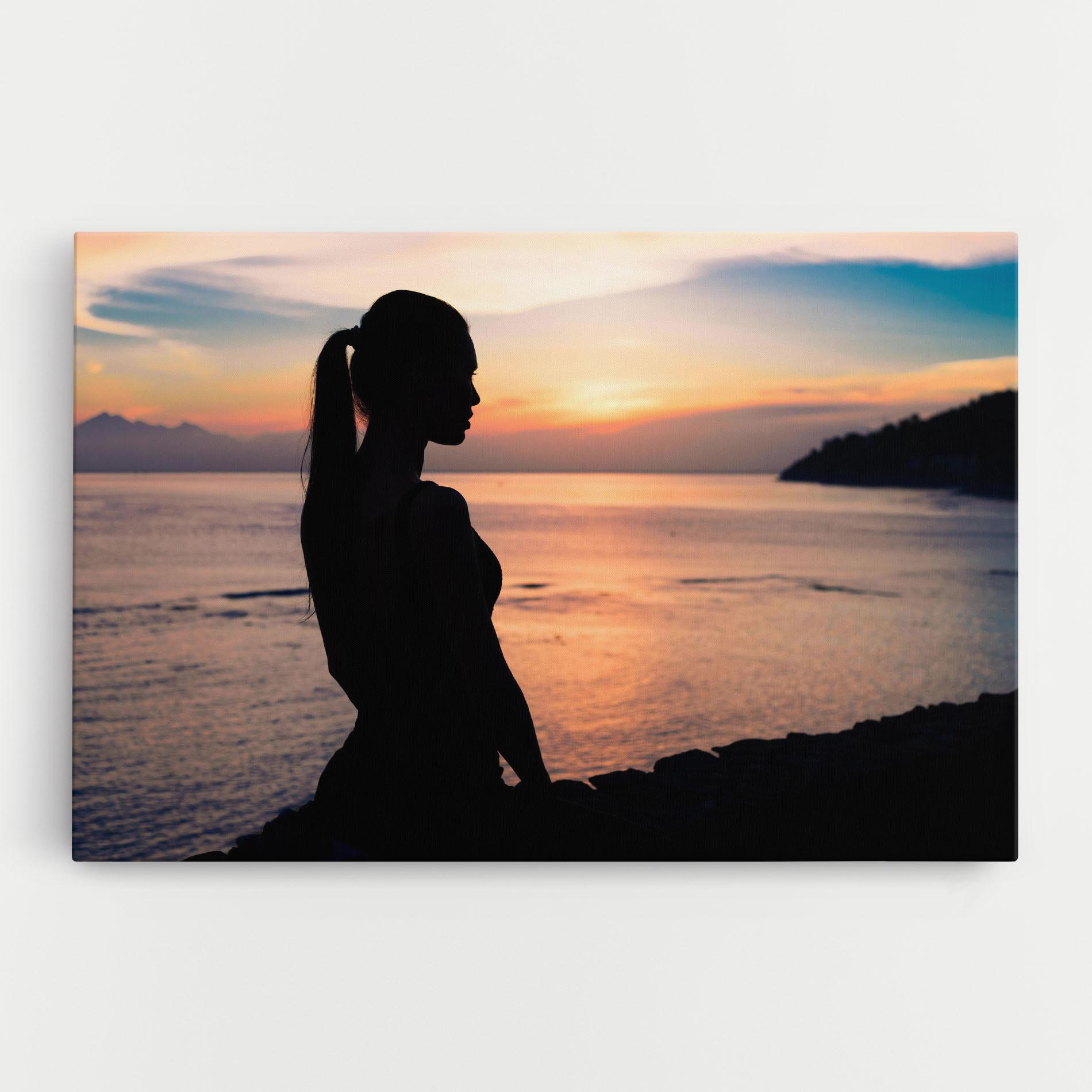 Vászonkép Beach Pretty View mockup 0