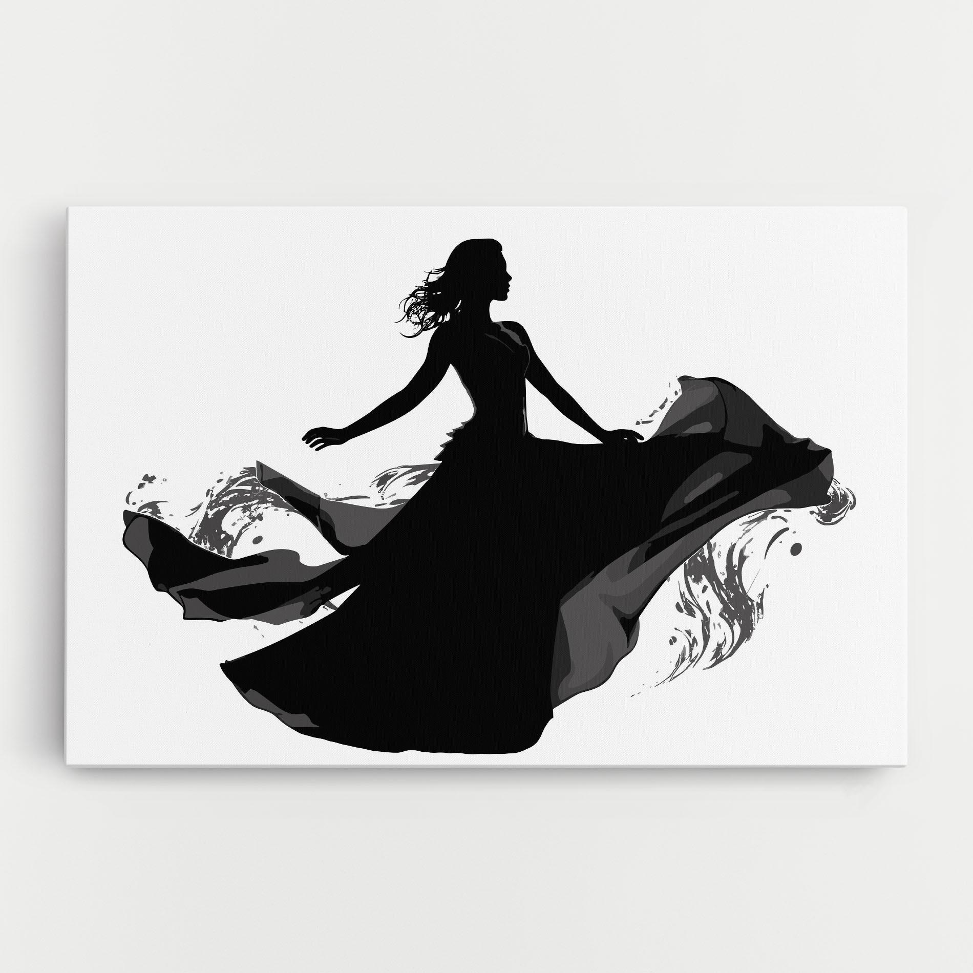 Vászonkép Dress Jump mockup 0