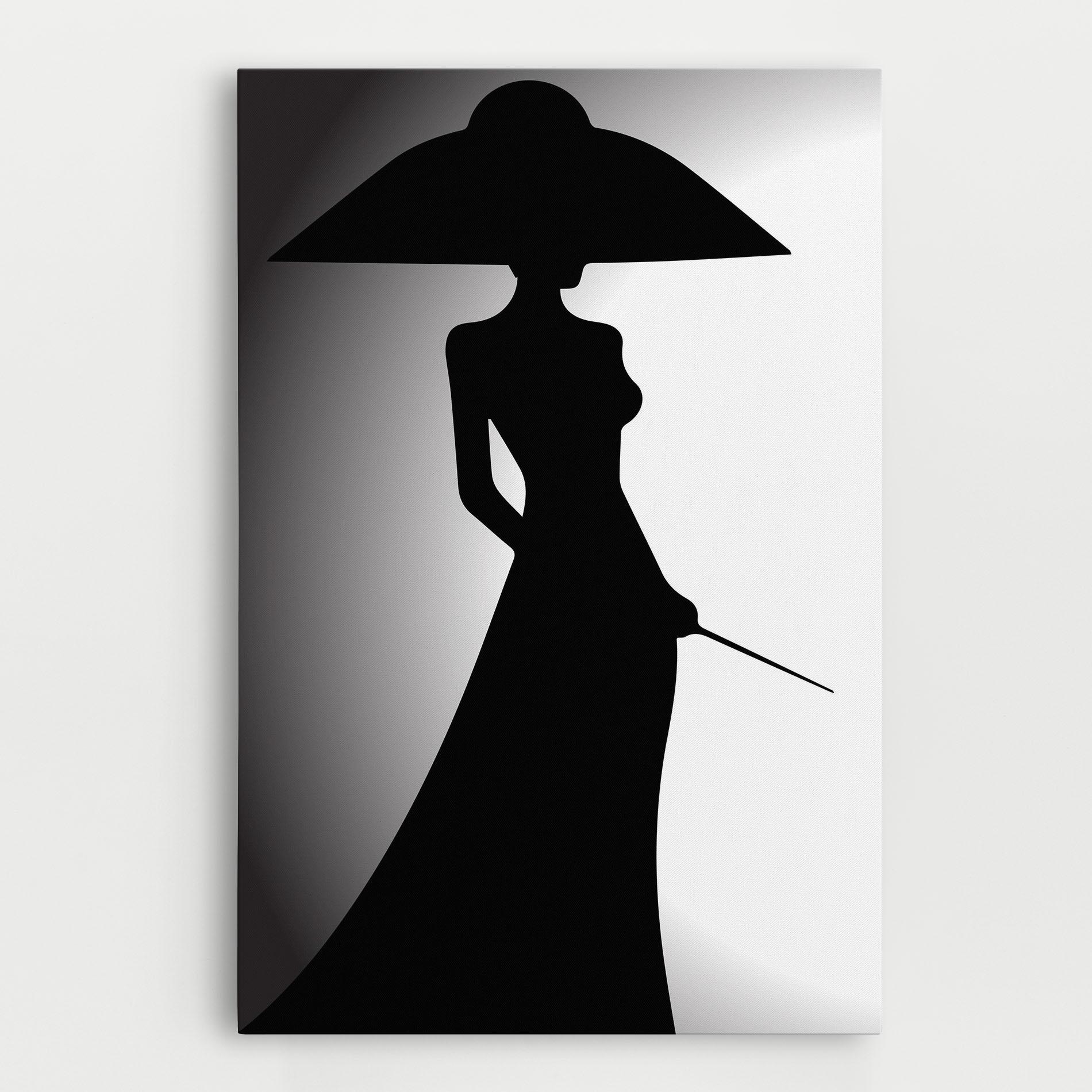 Vászonkép Big Hat Lady mockup 0