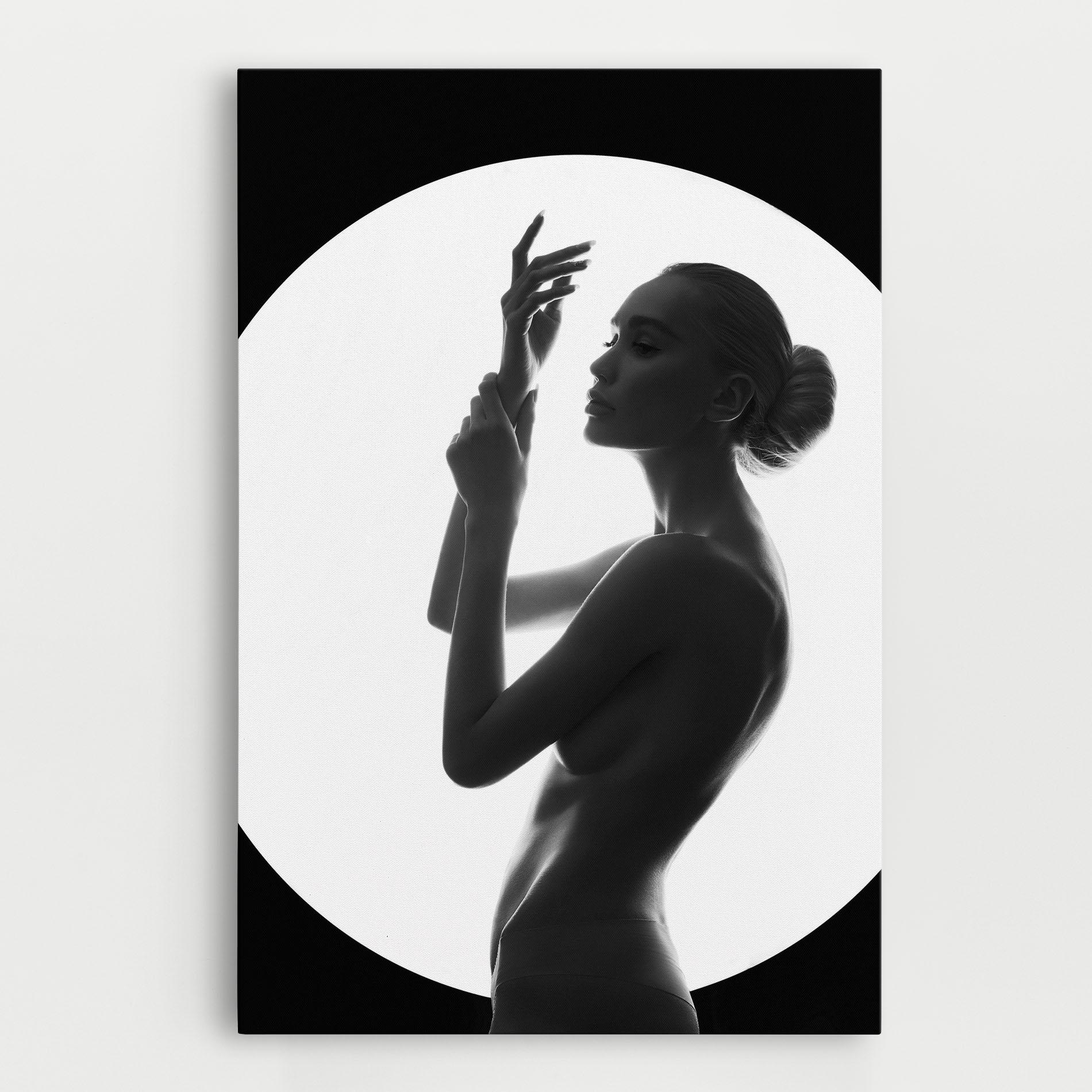 Vászonkép Body Figure mockup 0