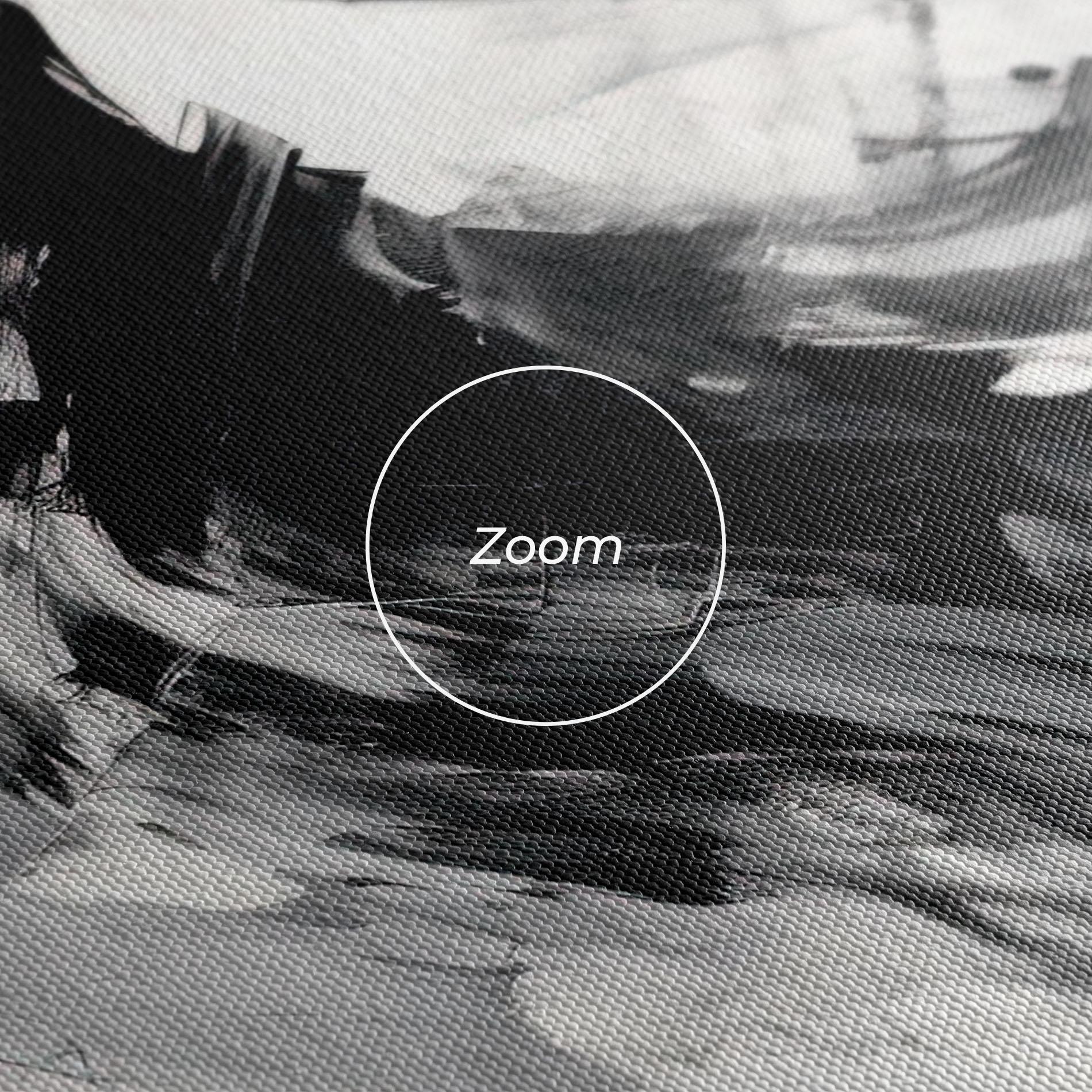 Vászonkép Black Ink Woman mockup 3