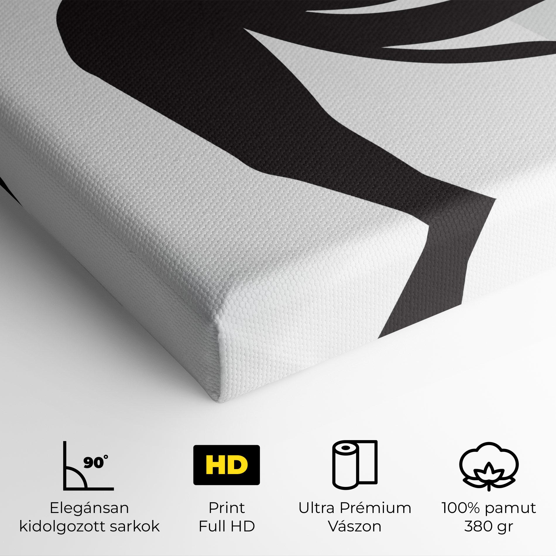 Vászonkép Dance Shilouette mockup 4