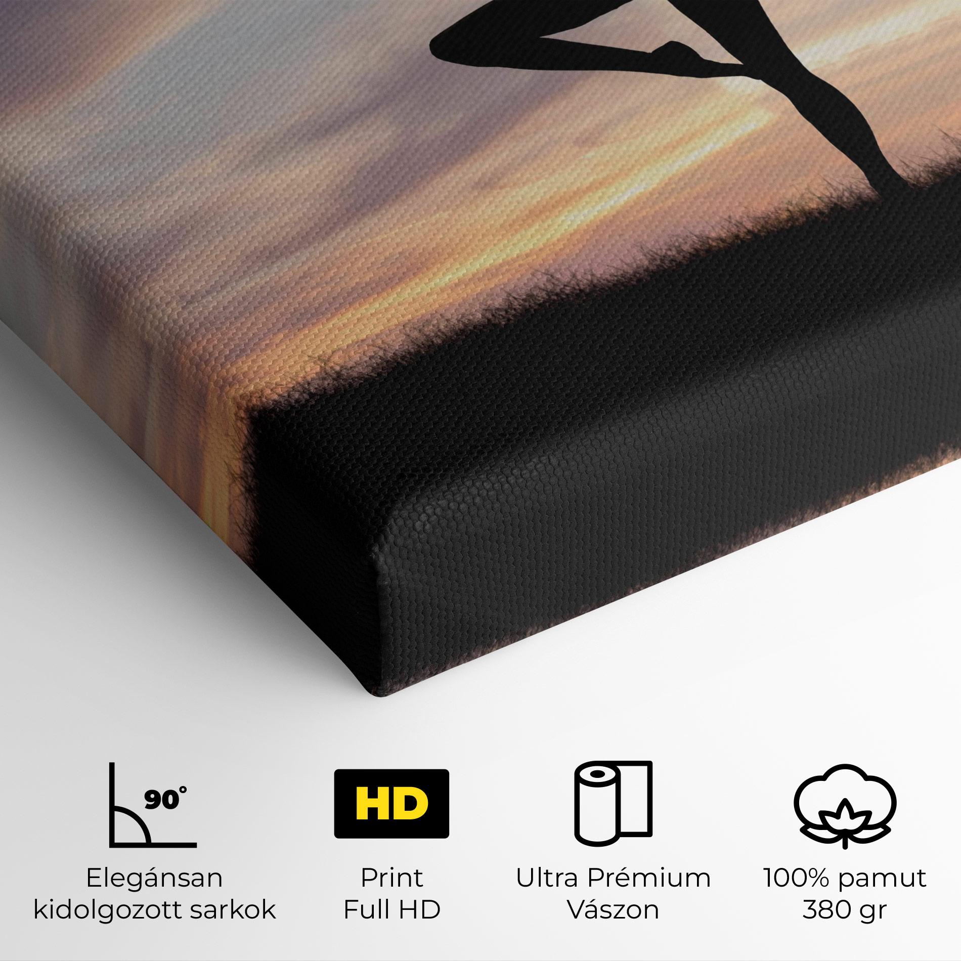 Vászonkép Purple Sky Posing mockup 4