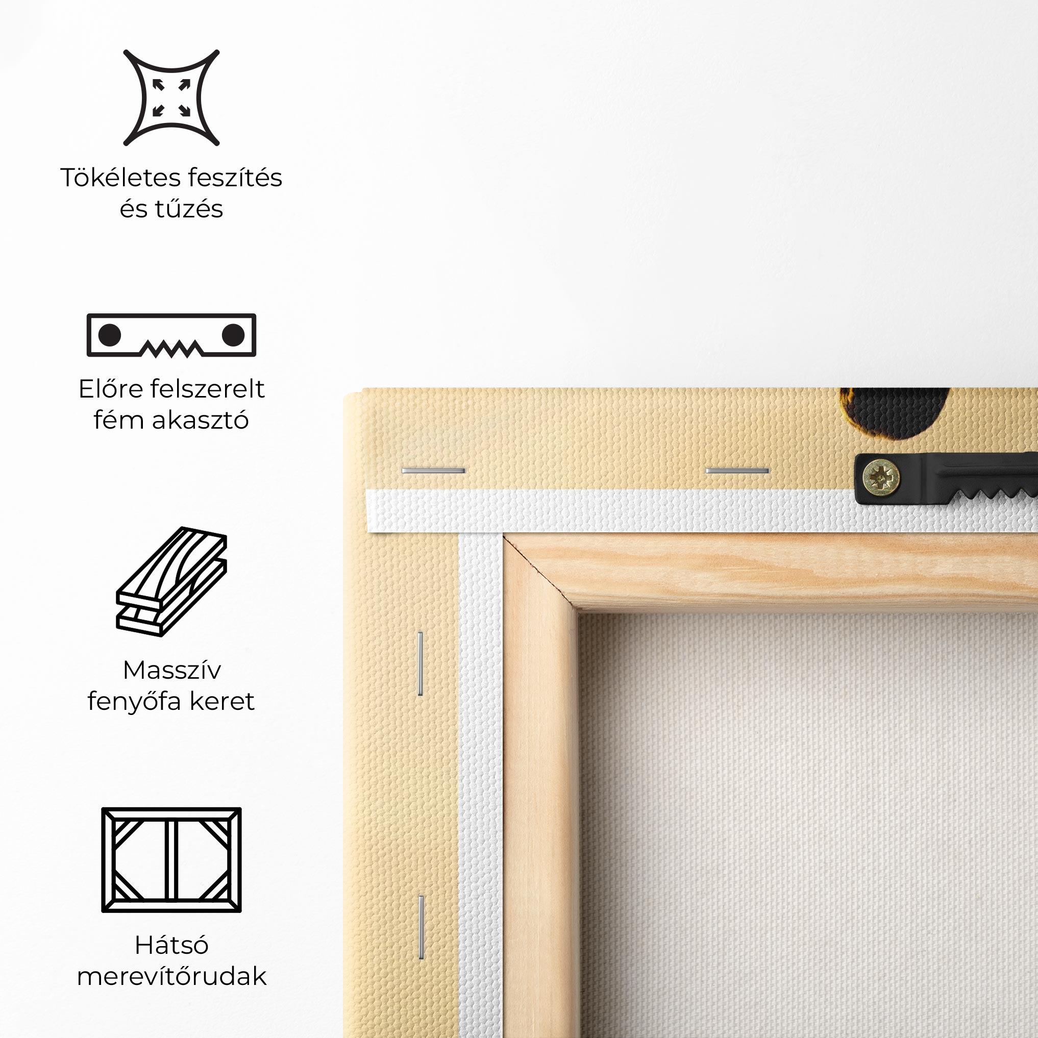 Vászonkép Ballet On Cream mockup 5