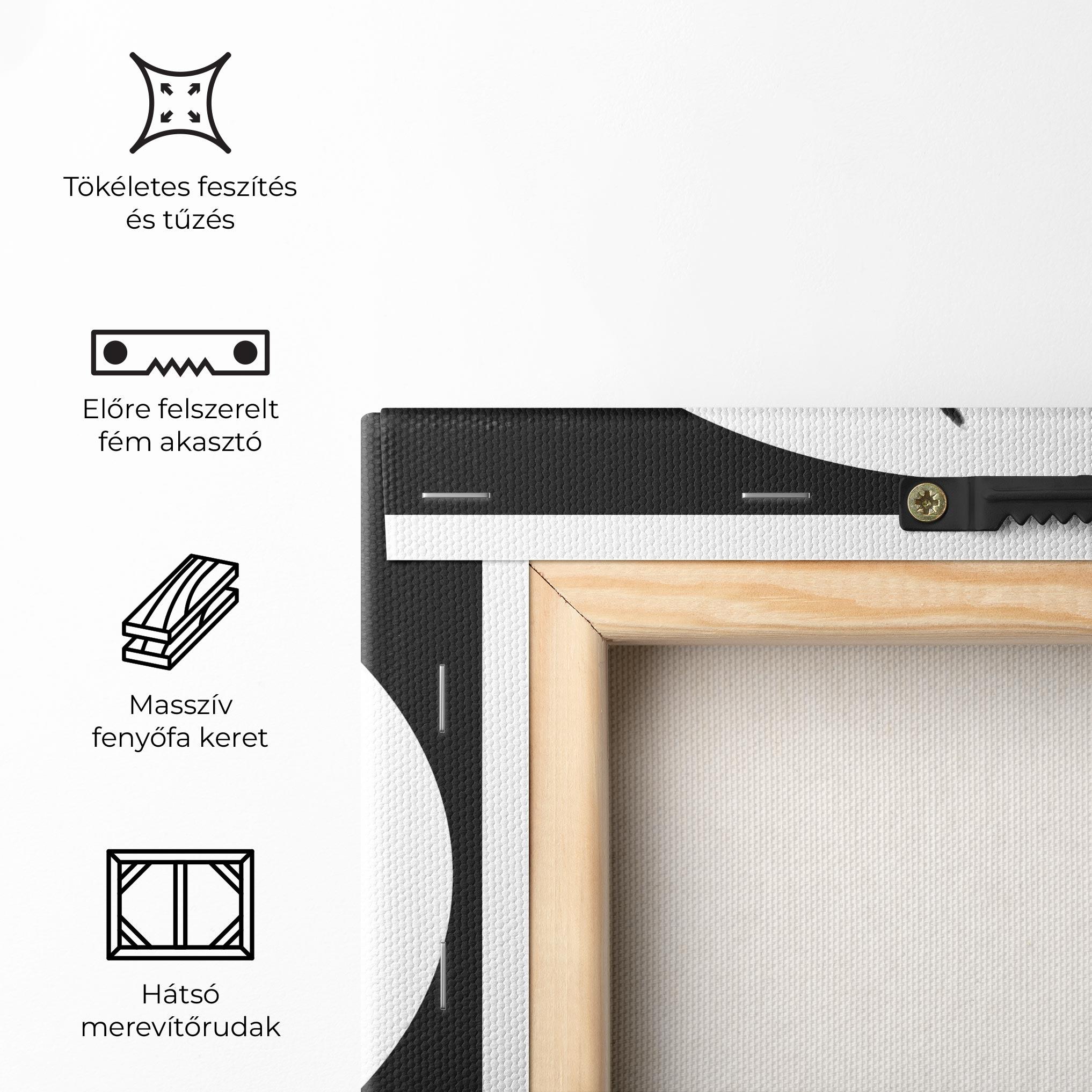 Vászonkép Circle Woman Body mockup 5