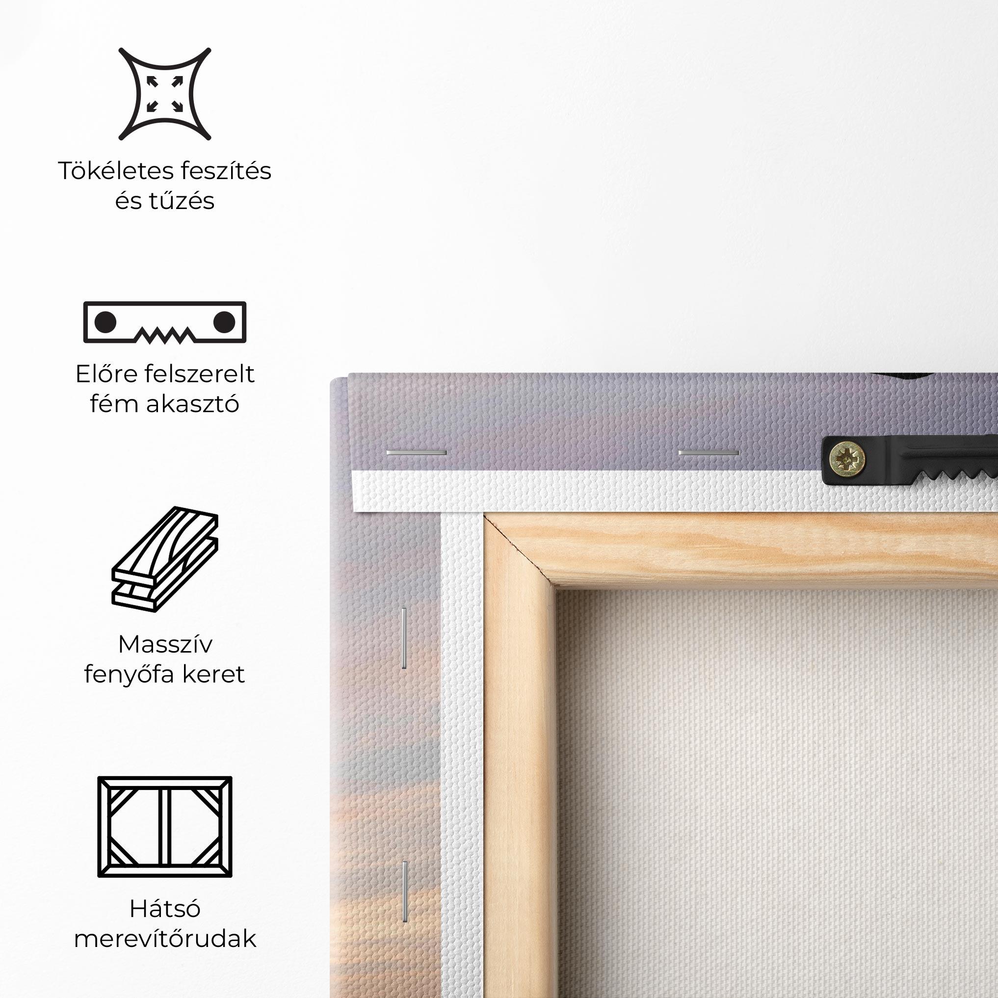 Vászonkép Purple Sky Posing mockup 5