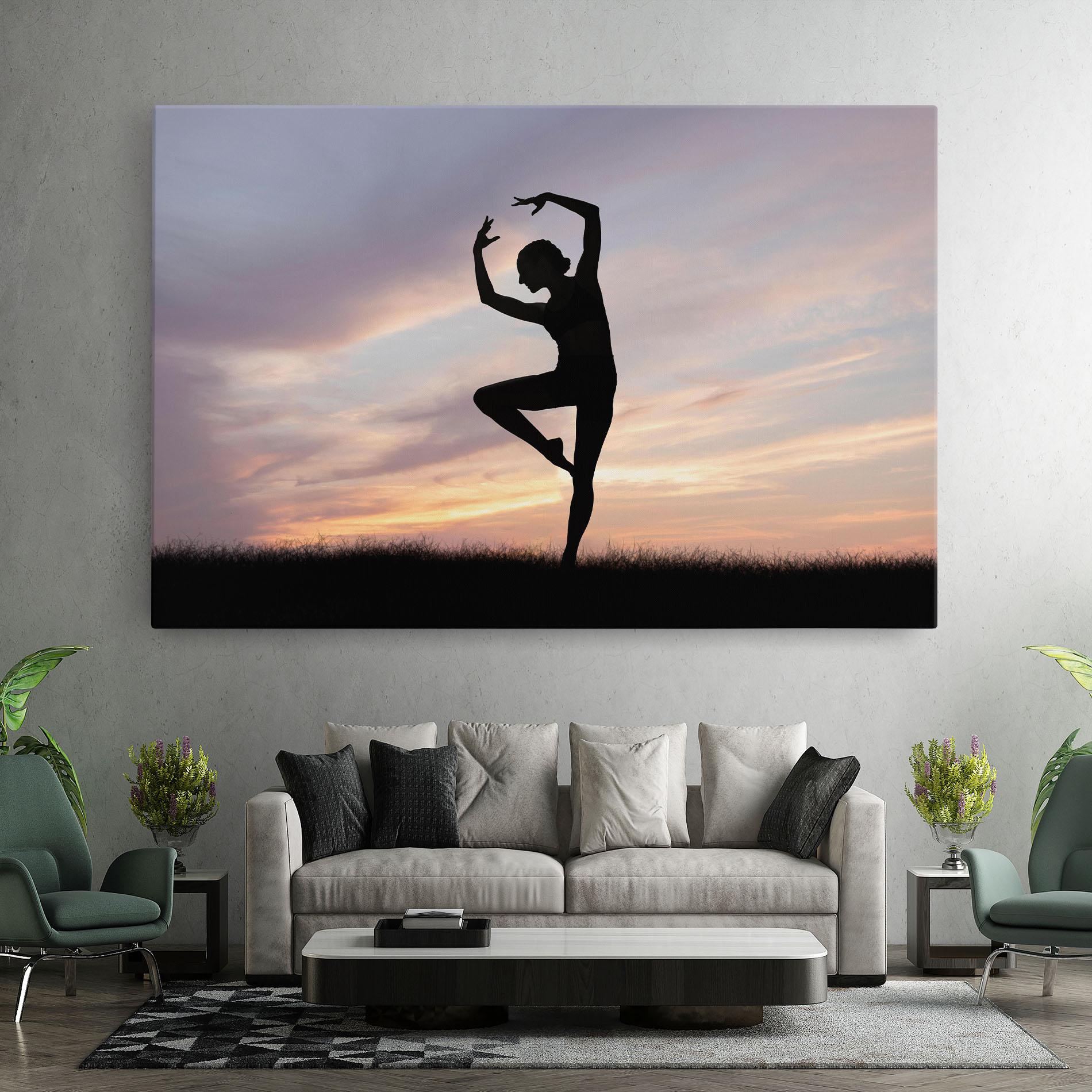 Vászonkép Purple Sky Posing mockup 7