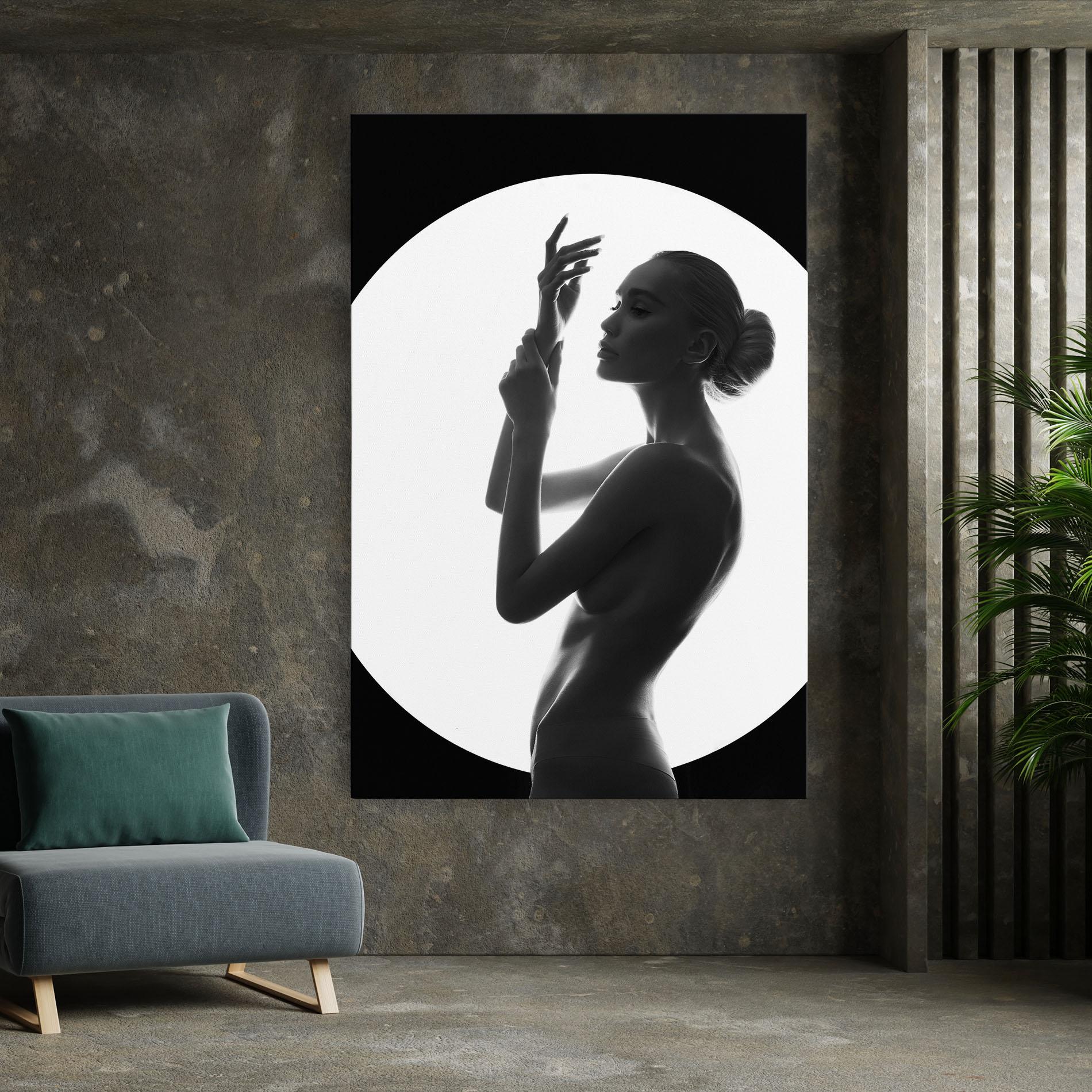 Vászonkép Body Figure mockup 7