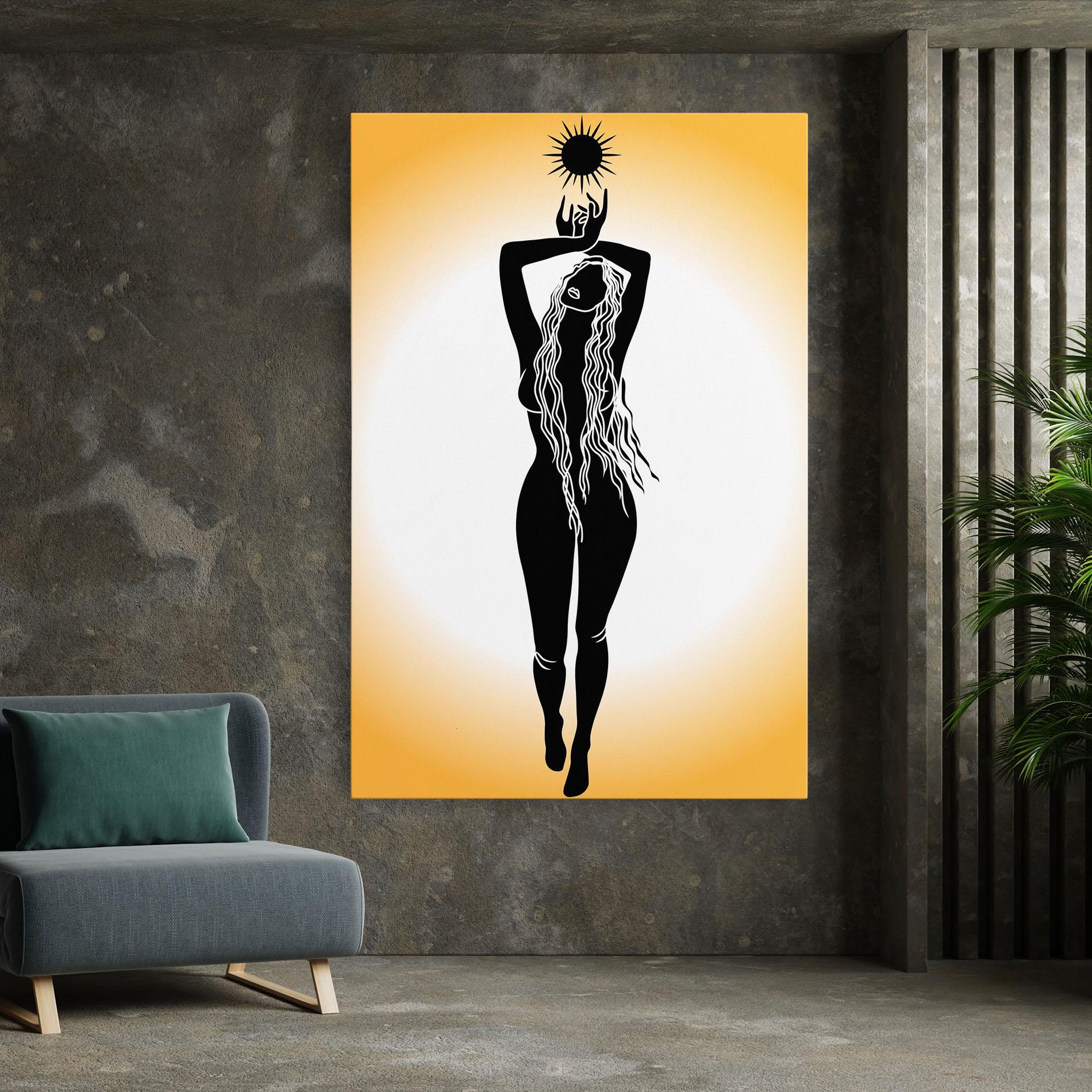Vászonkép Mistic Woman mockup 7